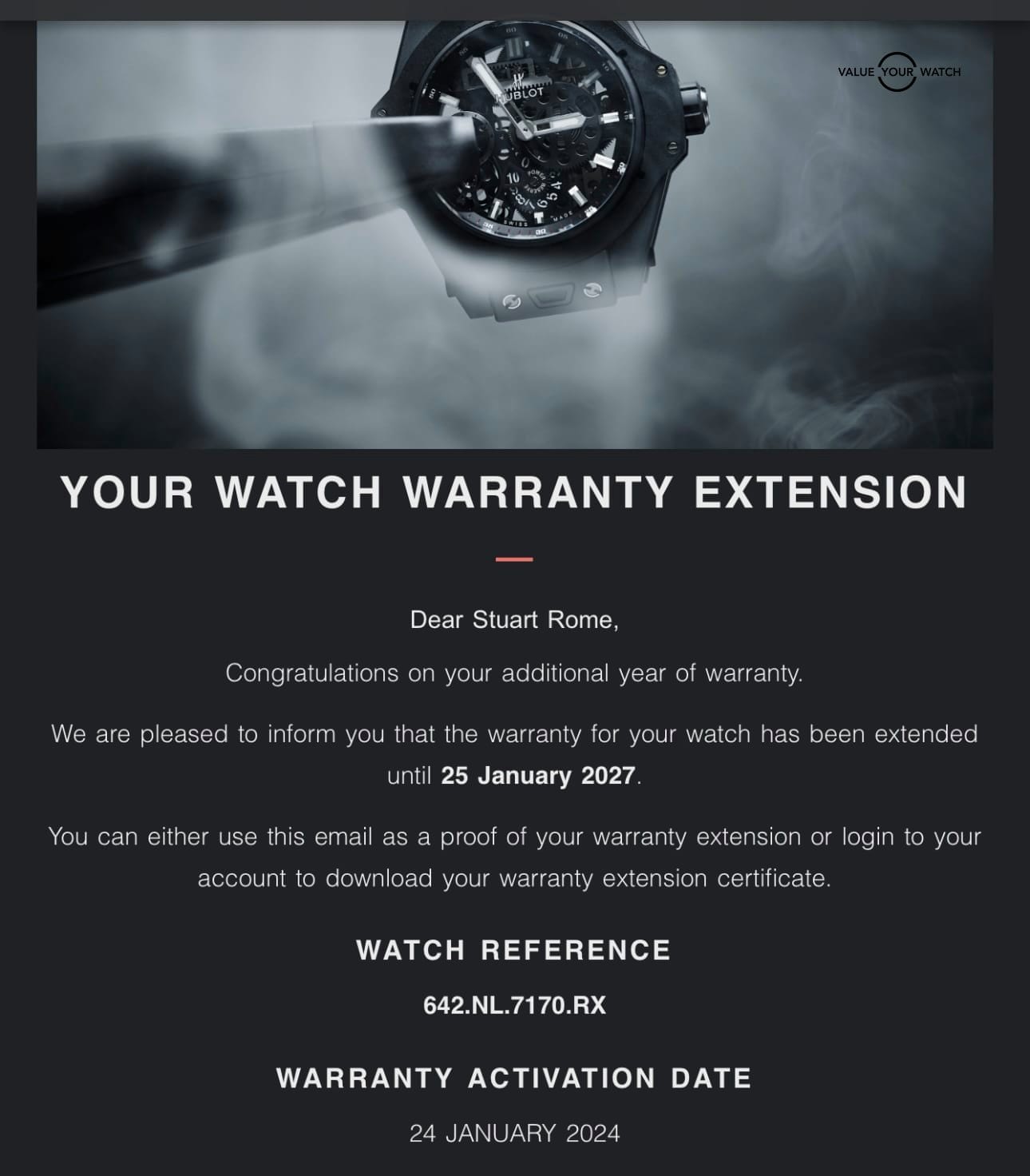 Hublot Spirit of Big Bang 42 Blue Ceramic Titanium Skeleton 642.NL.7170.RX Full set Factory warranty until 2027 - Image 16