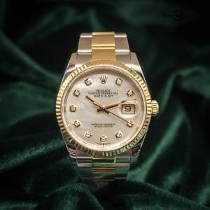 2023 Rolex DateJust 36 mm Mother of pearls Diamond dial 126233
