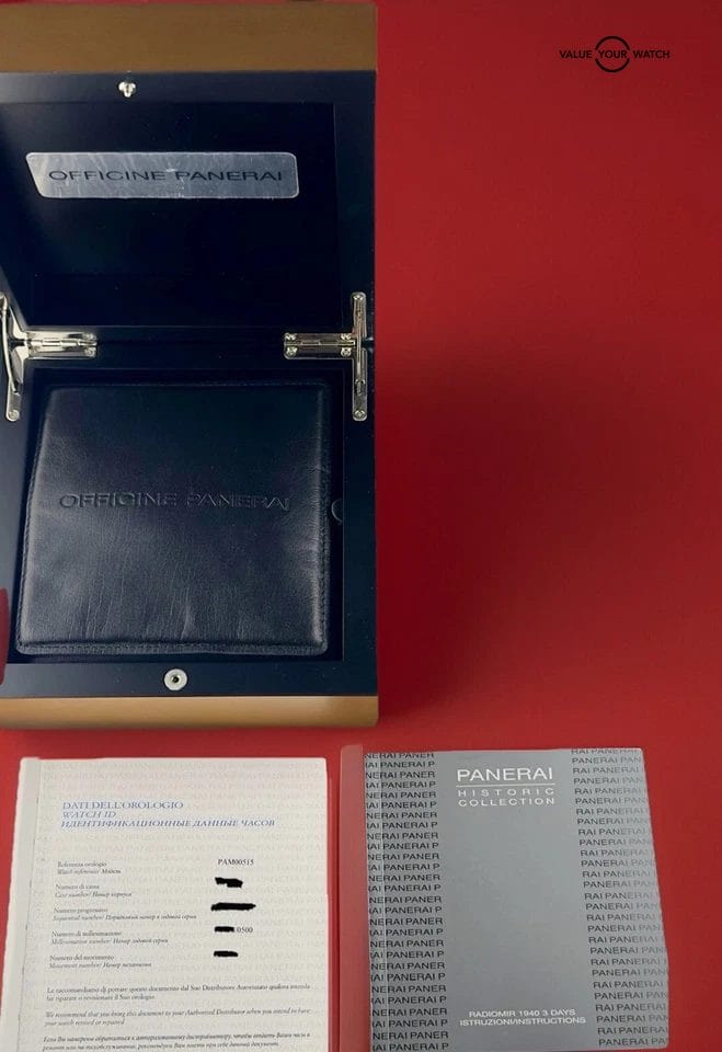 Panerai Radiomir 1940 3 Days PAM00515 18K Rose Gold 47mm Complete Set Panerai - Image 2