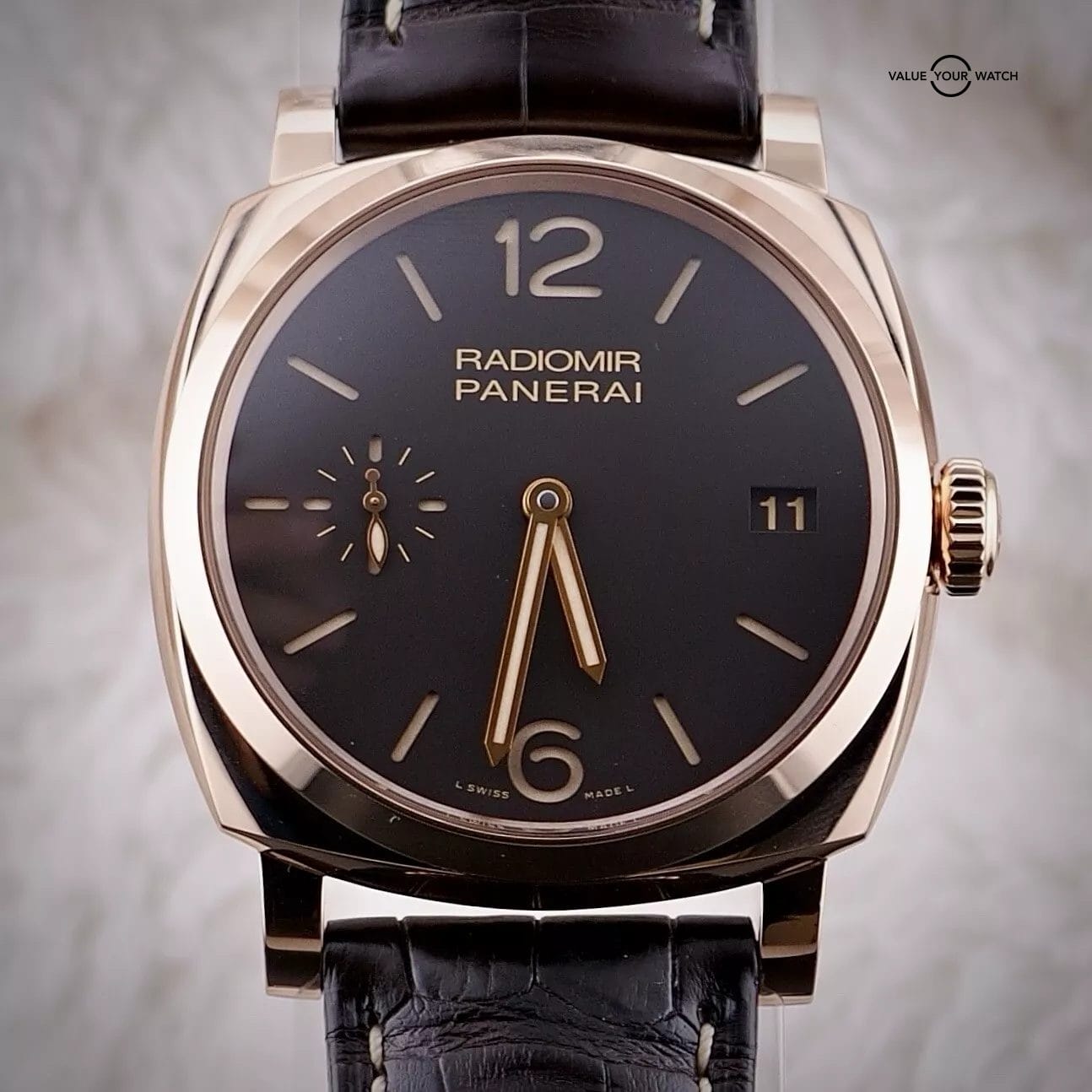 Panerai Radiomir 1940 3 Days PAM00515 18K Rose Gold 47mm Complete Set Panerai - Image 8