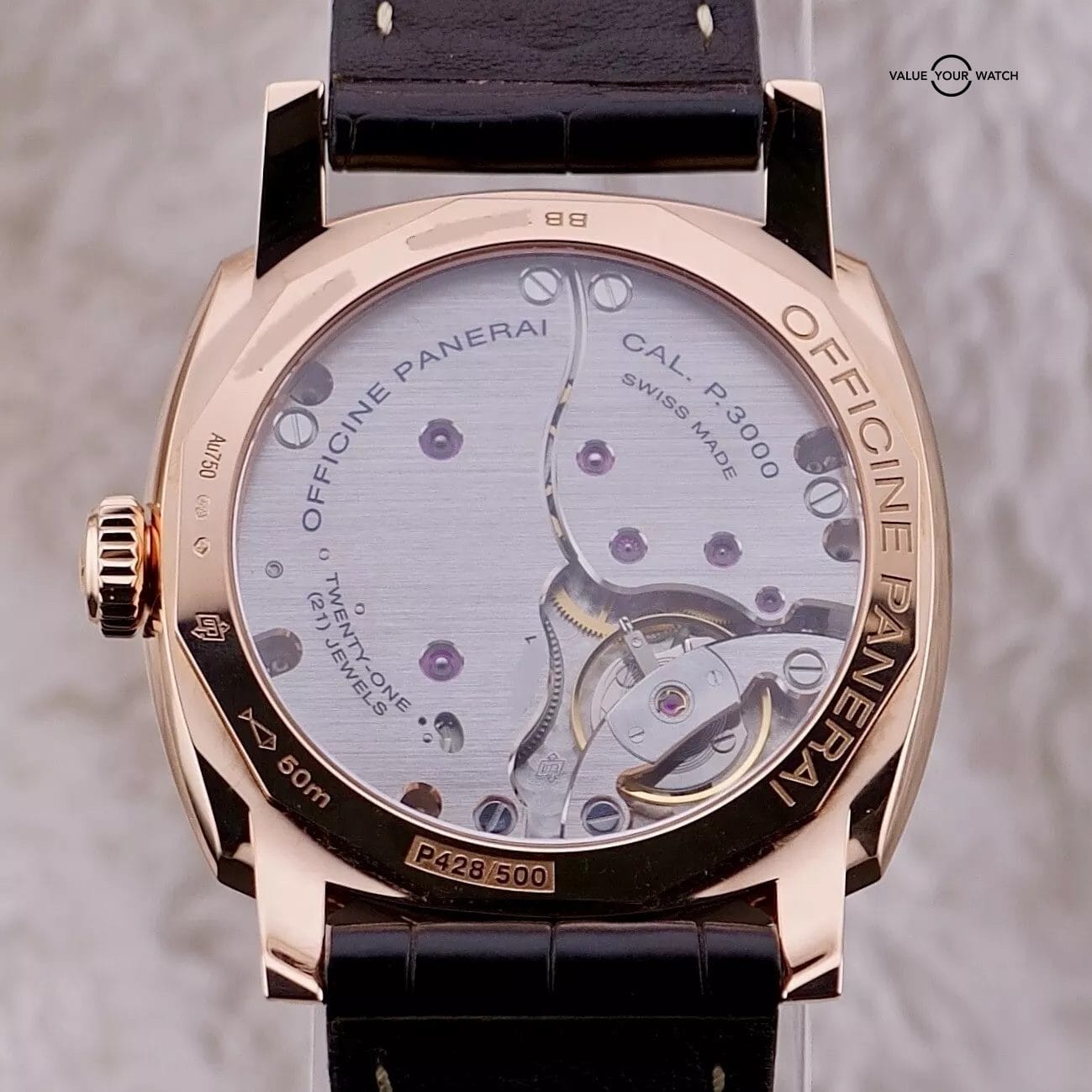 Panerai Radiomir 1940 3 Days PAM00515 18K Rose Gold 47mm Complete Set Panerai - Image 9