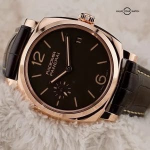 Panerai Radiomir 1940 3 Days PAM00515 18K Rose Gold 47mm Complete Set Panerai