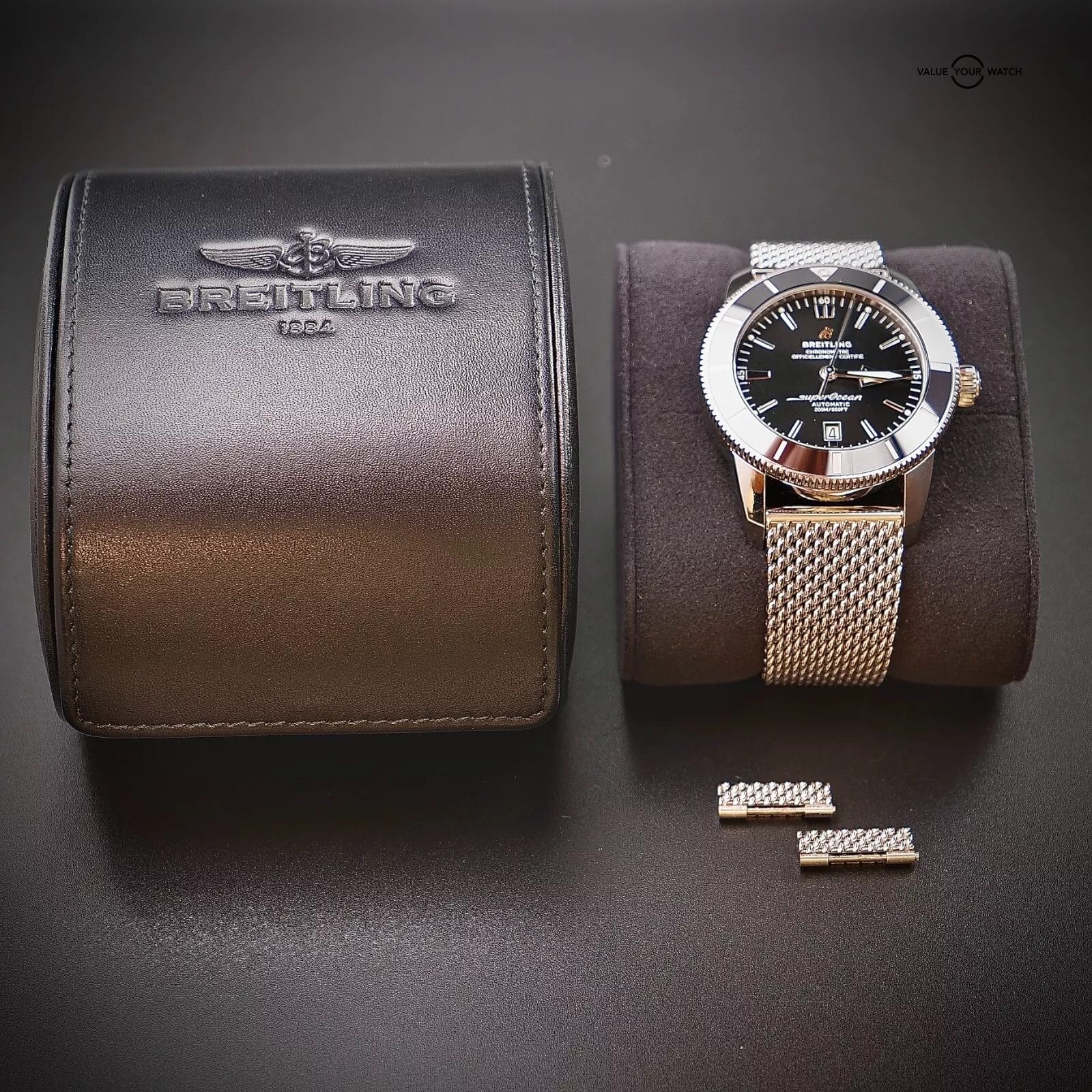 Breitling Superocean Heritage 2 - Black Dial, AB2020, 46mm Mens Automatic Watch - Image 4