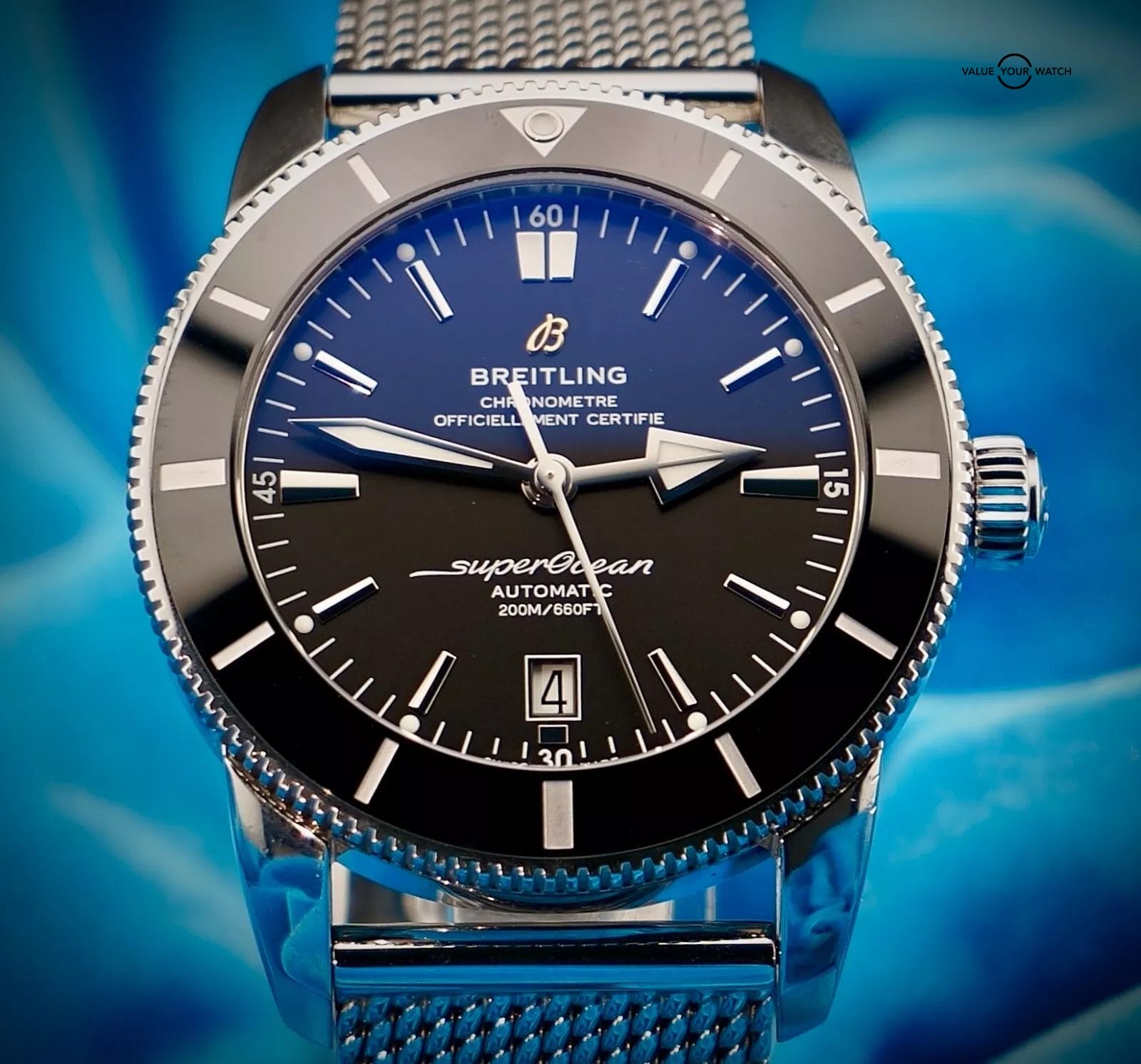 Breitling Superocean Heritage 2 - Black Dial, AB2020, 46mm Mens Automatic Watch - Image 10