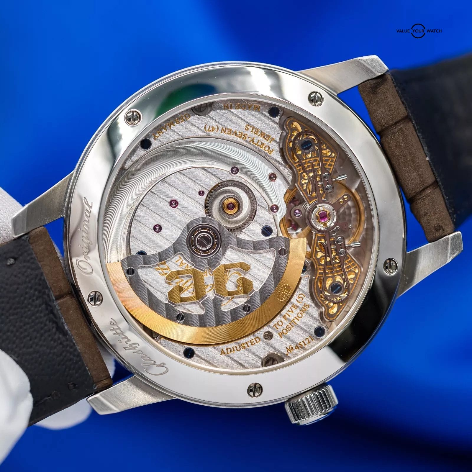 Glashütte Original Panomaticlunar Mondphase Green Dial 40mm 1-90-02-13-32-62 - Image 5