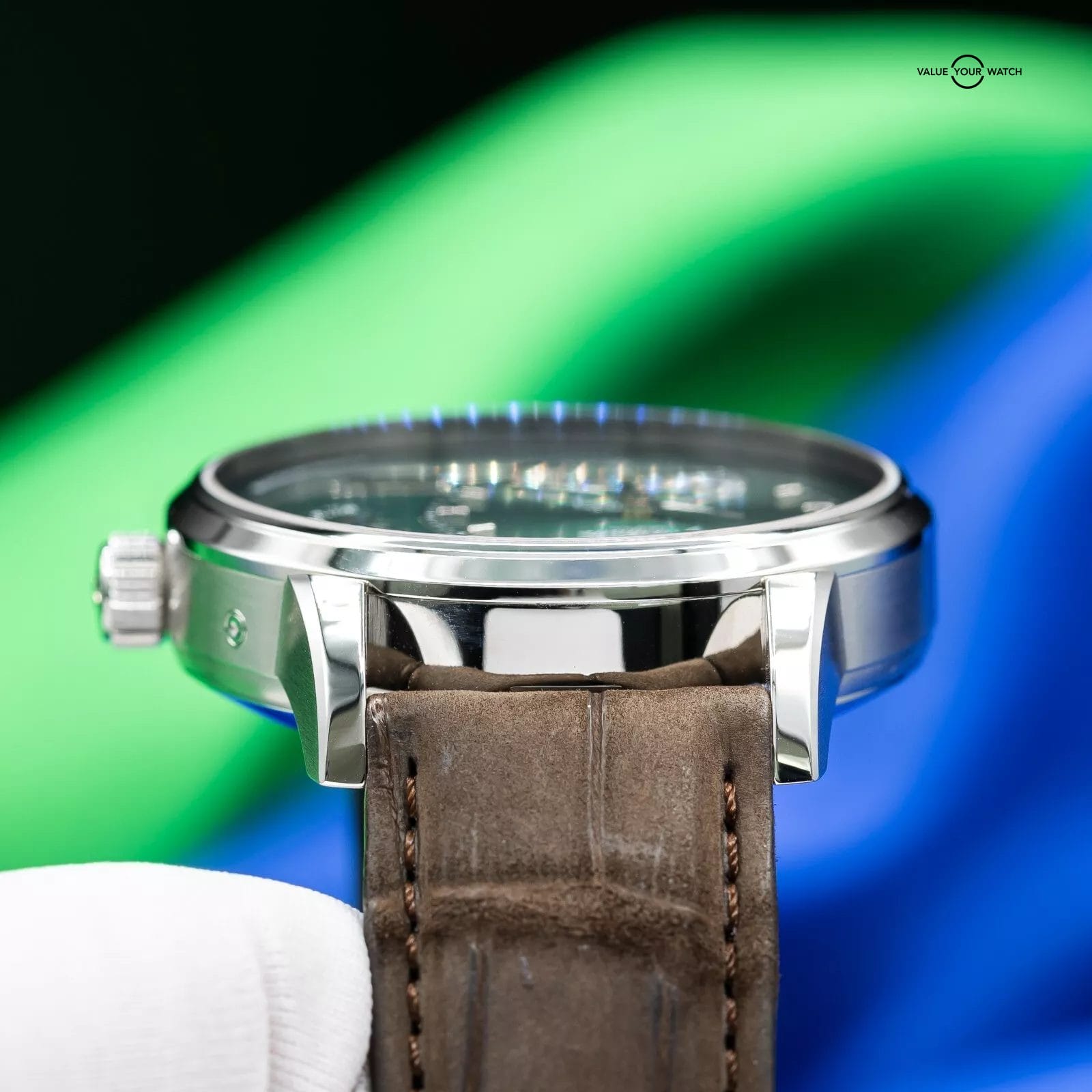 Glashütte Original Panomaticlunar Mondphase Green Dial 40mm 1-90-02-13-32-62 - Image 8