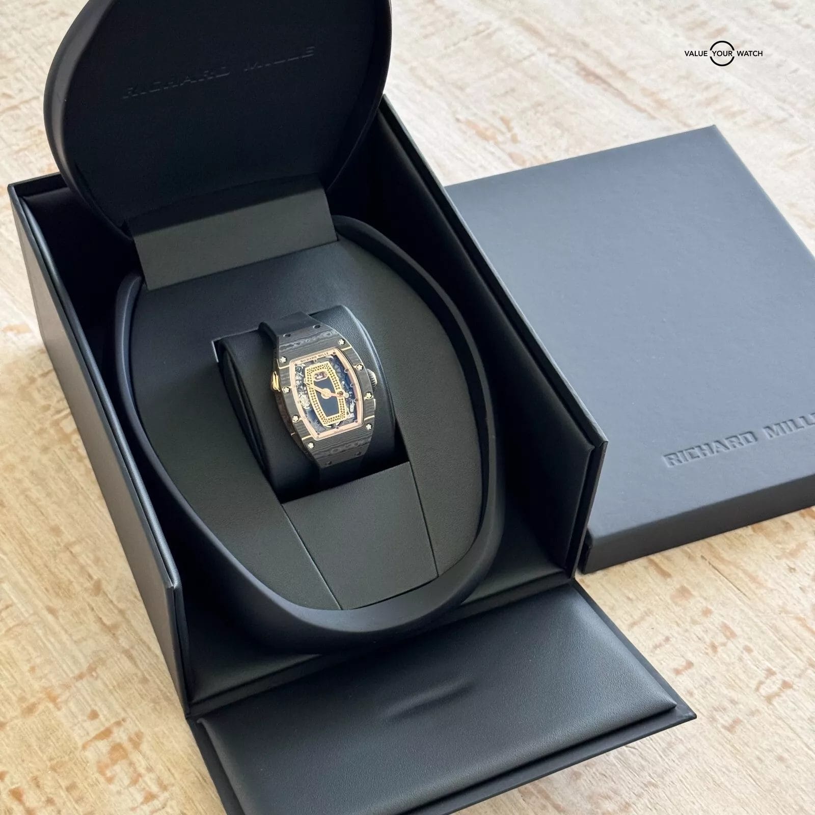 Richard Mille RM 037 RG CAO - Carbon & Rose Gold TPT - Full Set - Image 13