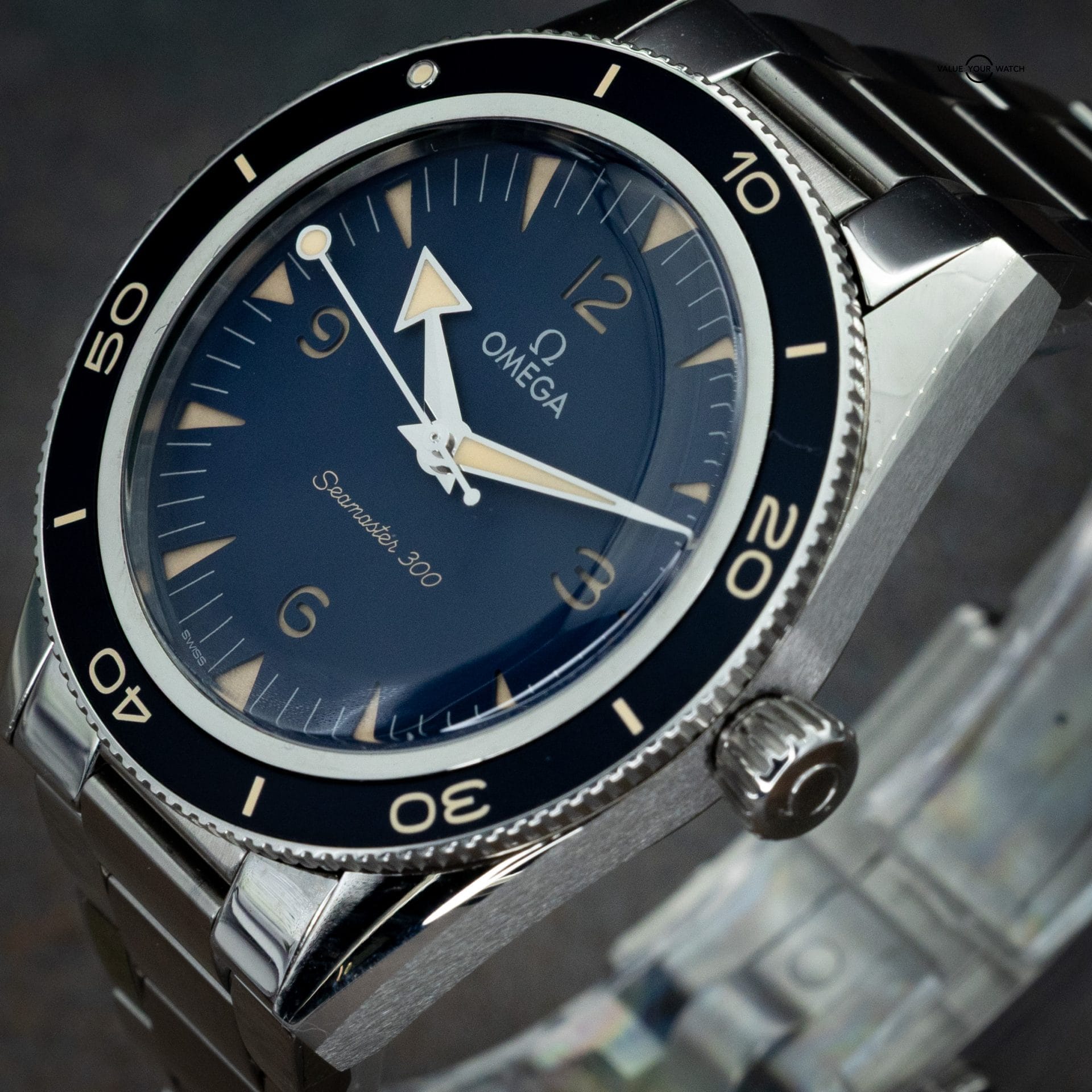 OMG Seamaster 300 Heritage Stainless Steel Blue Dial – 234.30.41.21.03.001 (2022) - Image 3