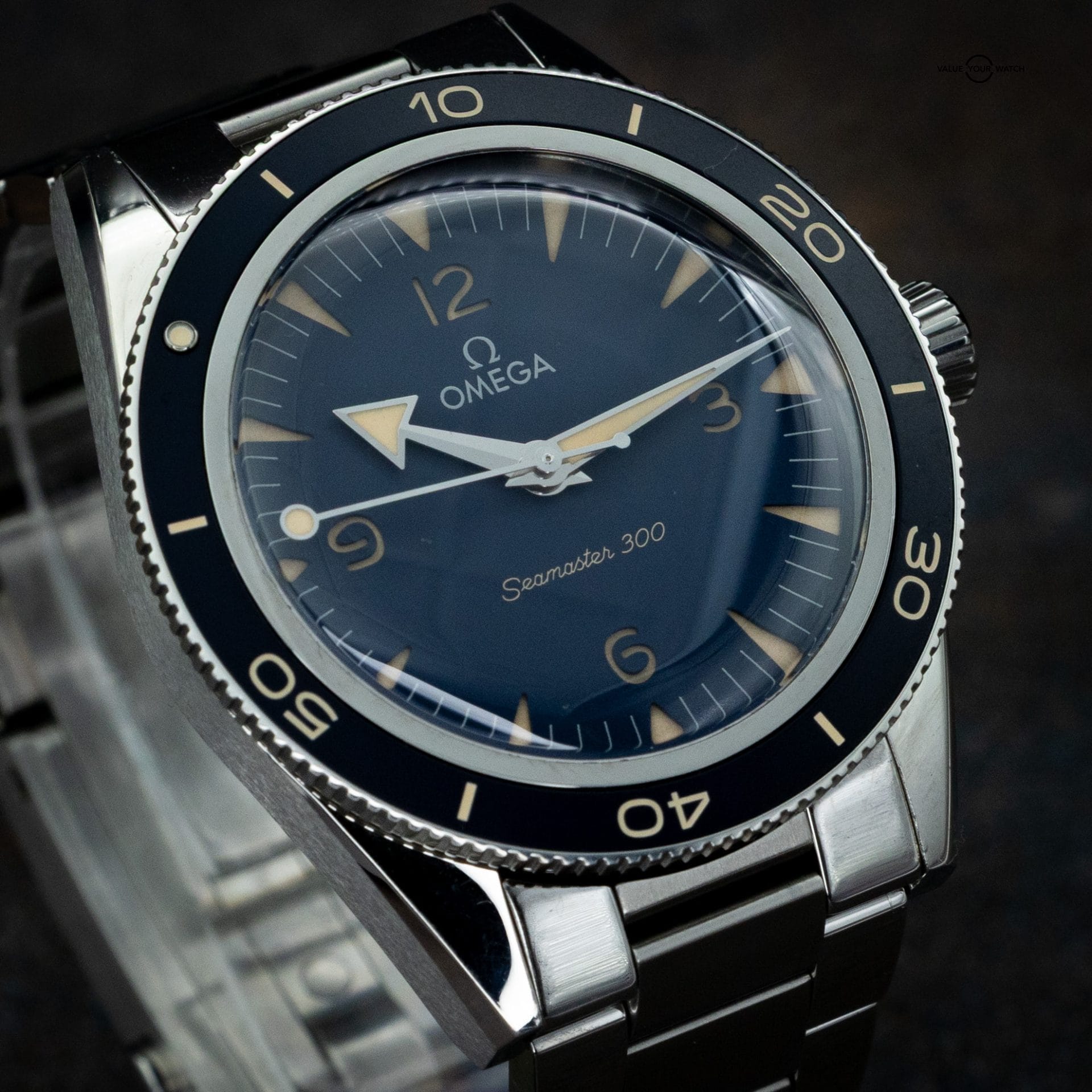 OMG Seamaster 300 Heritage Stainless Steel Blue Dial – 234.30.41.21.03.001 (2022) - Image 4