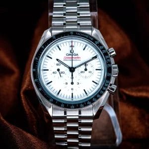 2024 OMEGA SPEEDMASTER MOONWATCH NEW WHITE DIAL 42MM WATCH 310.30.42.50.04.001