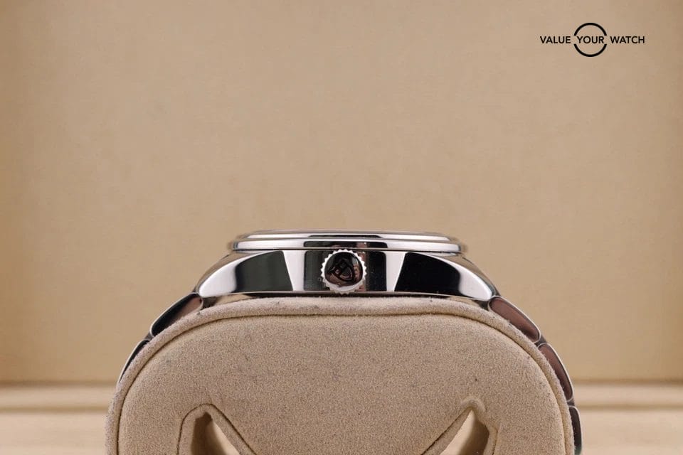 Tudor Glamour Date-Day Stainless Steel Silver Dial 39mm Automatic Men’s 56000 - Image 13