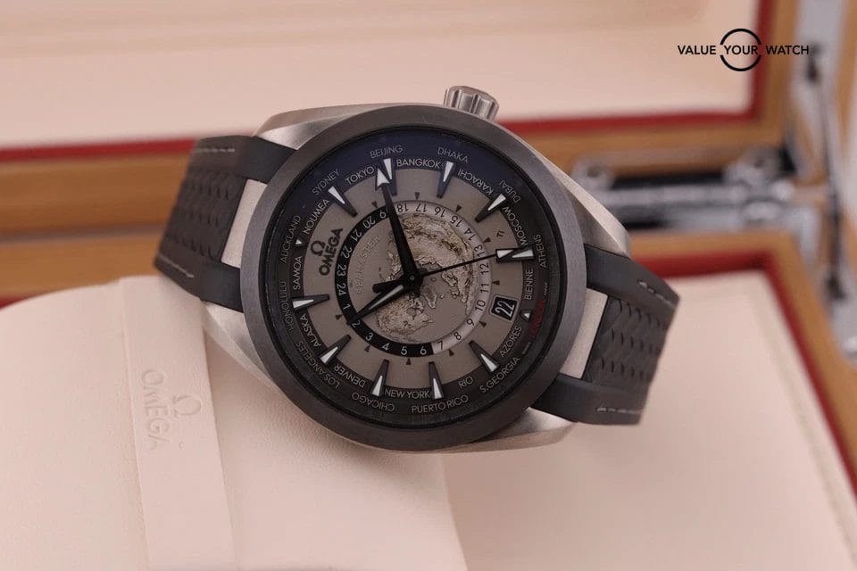 Omega Seamaster Aqua Terra Titanium Gray Dial 43mm 220.92.43.22.99.001 Full Set