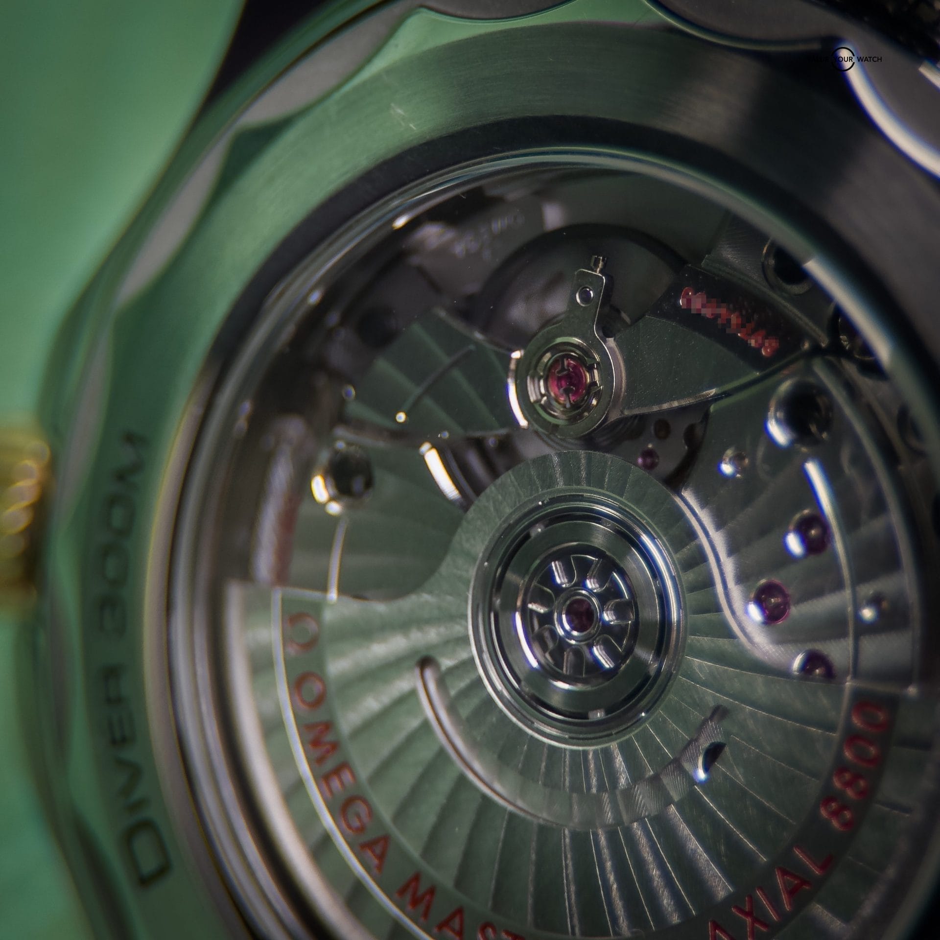 OMEGA Seamaster Diver 300M 42mm Black Ceramic Dial Stainless 18k Yellow Gold - Image 7