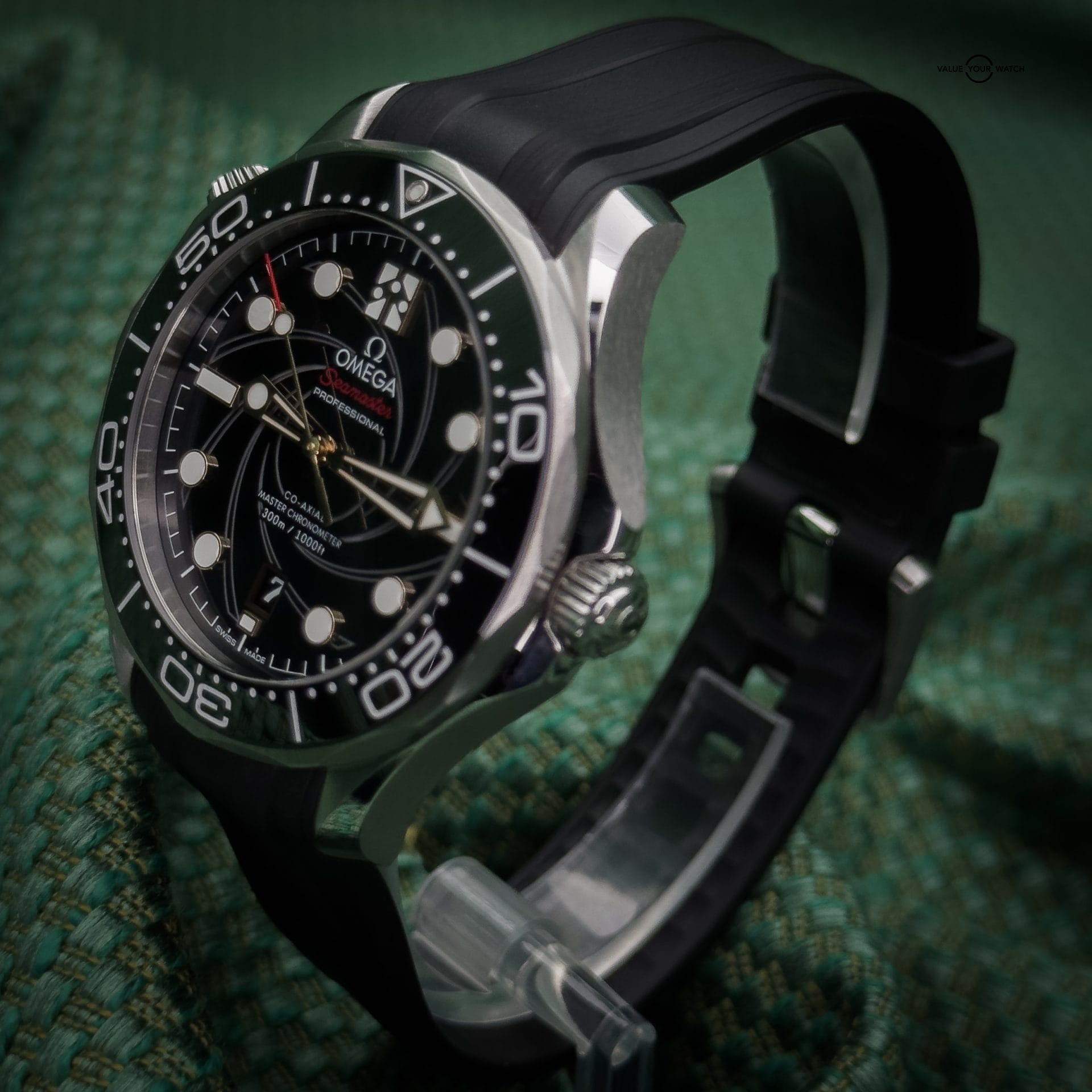 OMEGA Seamaster James Bond 50th Anniversary 007 Limited Edition Black Rifling Dial 42mm - Image 7