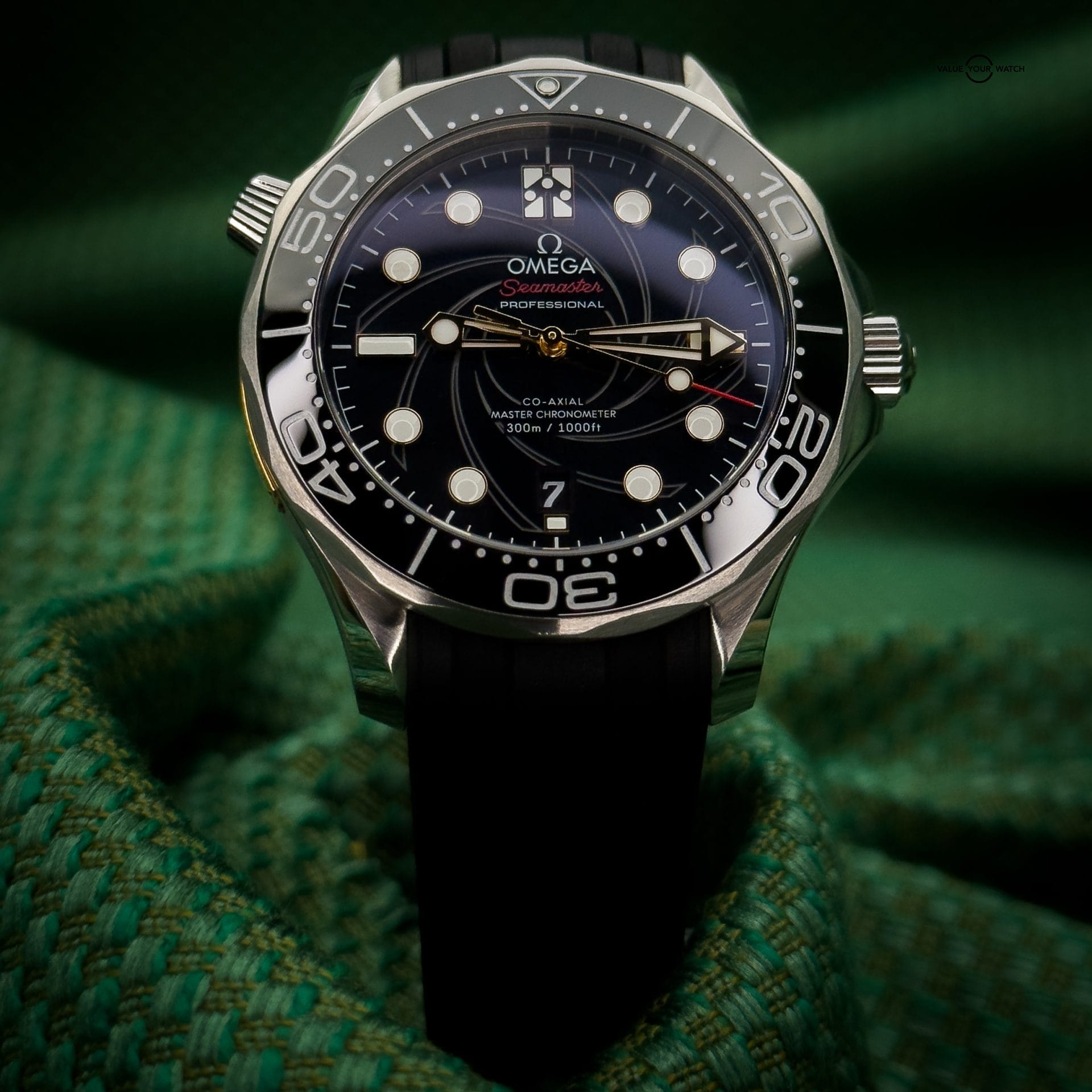 OMEGA Seamaster James Bond 50th Anniversary 007 Limited Edition Black Rifling Dial 42mm - Image 9