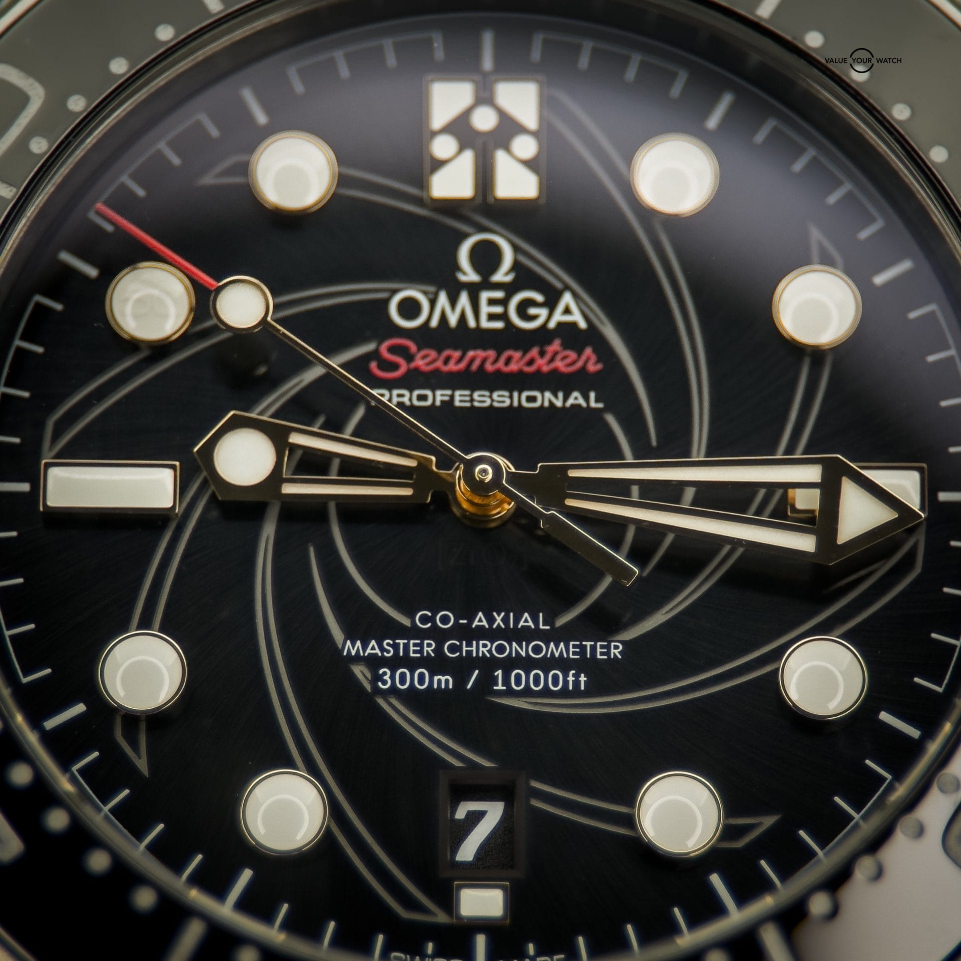 OMEGA Seamaster James Bond 50th Anniversary 007 Limited Edition Black Rifling Dial 42mm - Image 10