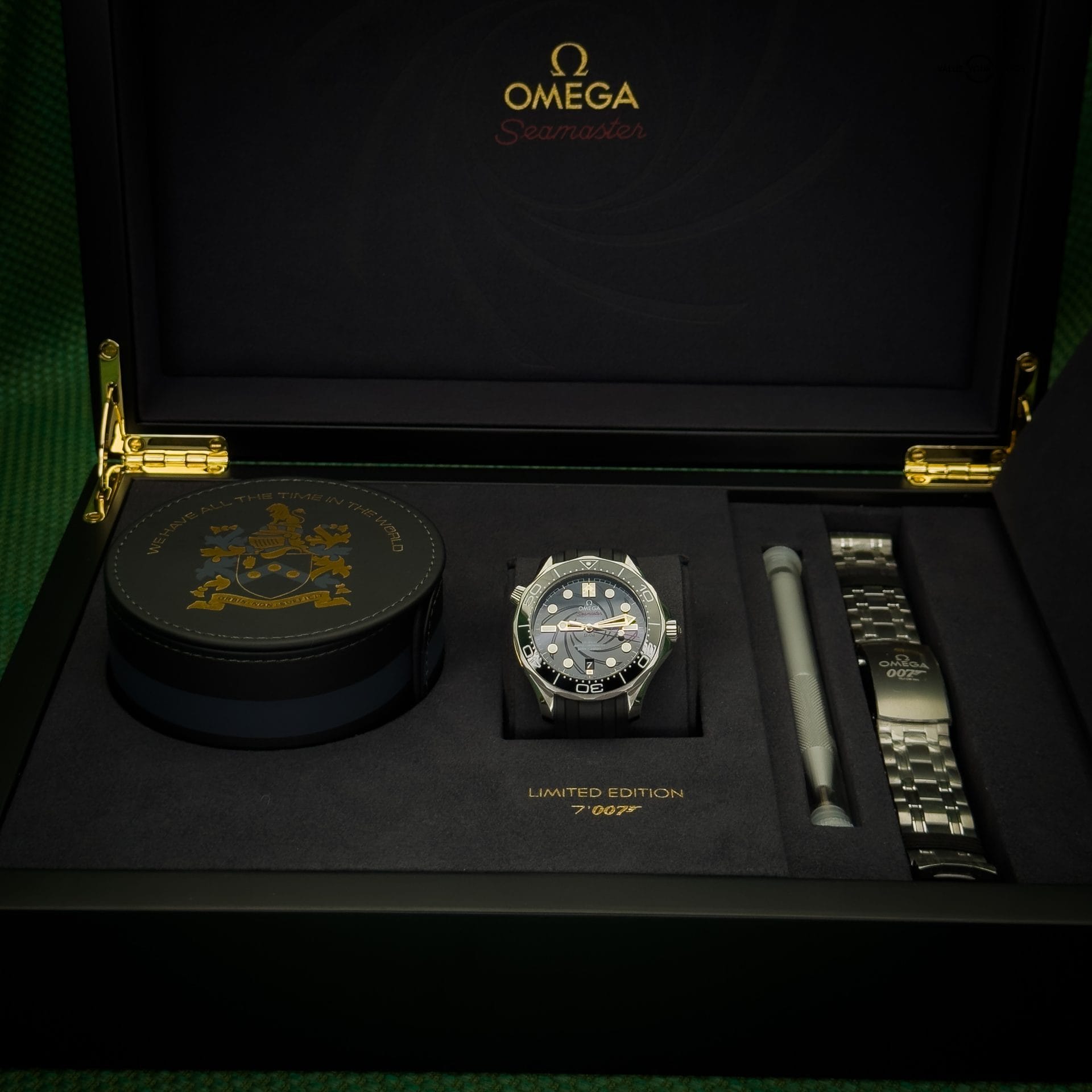OMEGA Seamaster James Bond 50th Anniversary 007 Limited Edition Black Rifling Dial 42mm - Image 24