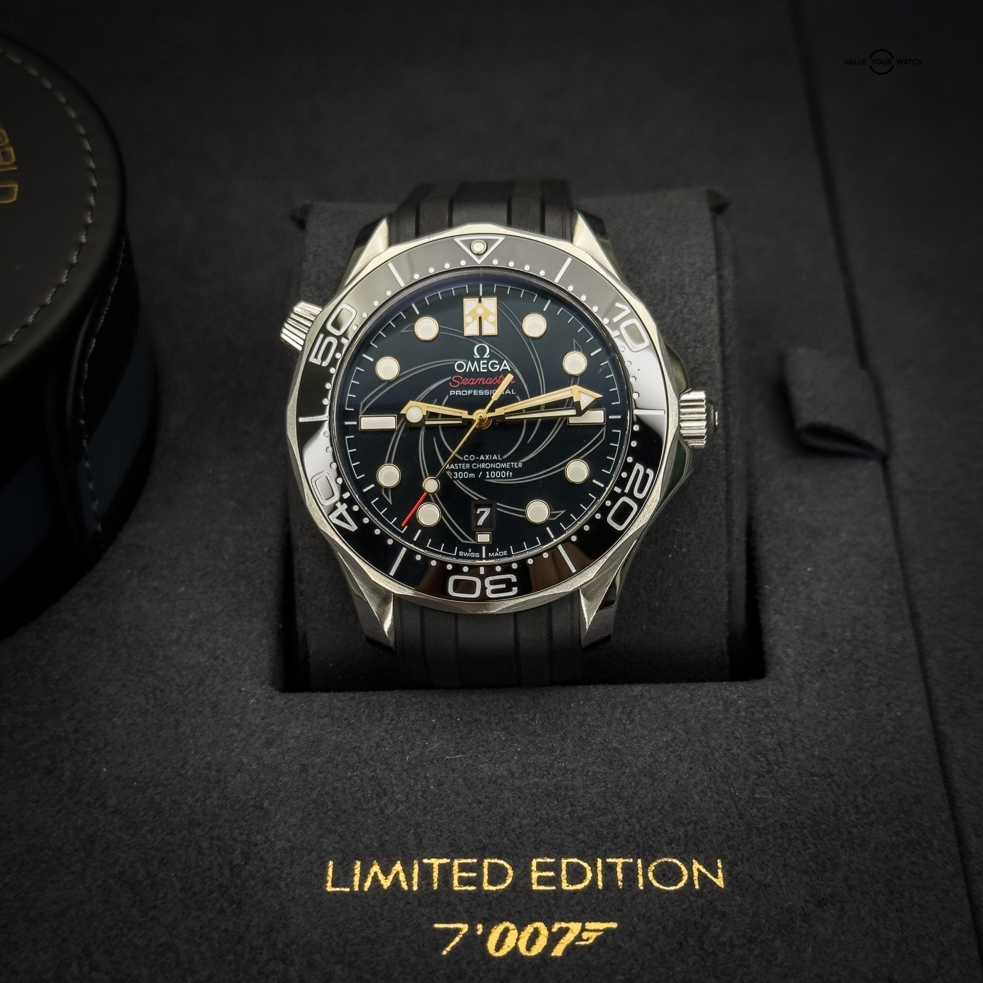 OMEGA Seamaster James Bond 50th Anniversary 007 Limited Edition Black Rifling Dial 42mm - Image 25