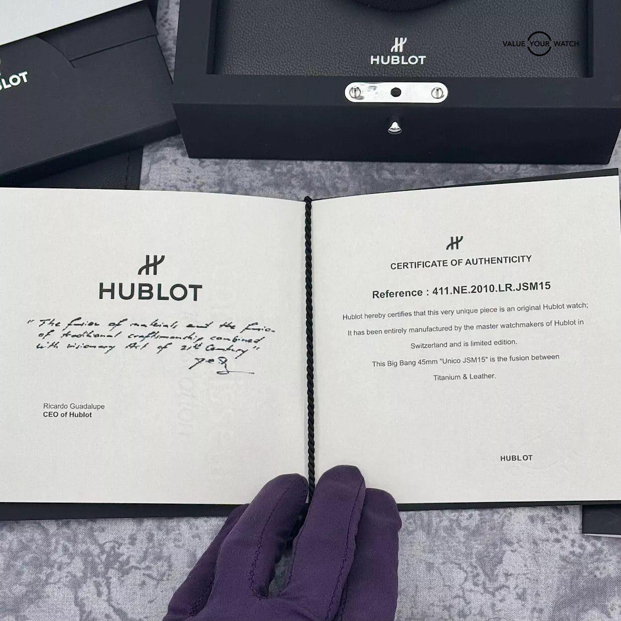 Hublot Big Bang Unico Titanium White Skeleton 45mm - 411.NE.2010.LR.JSM15 - Image 3