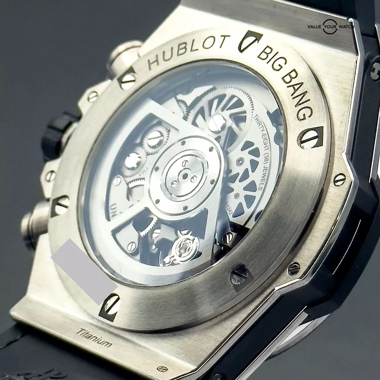 Hublot Big Bang Unico Titanium White Skeleton 45mm - 411.NE.2010.LR.JSM15 - Image 6
