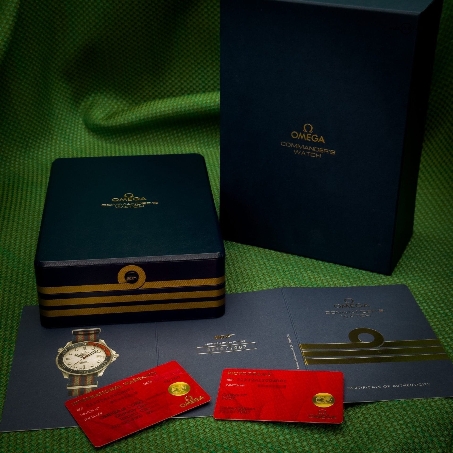 Omega James Bond 007 Limited Edition Commanders Seamaster 300M Diver White Dial - Image 3