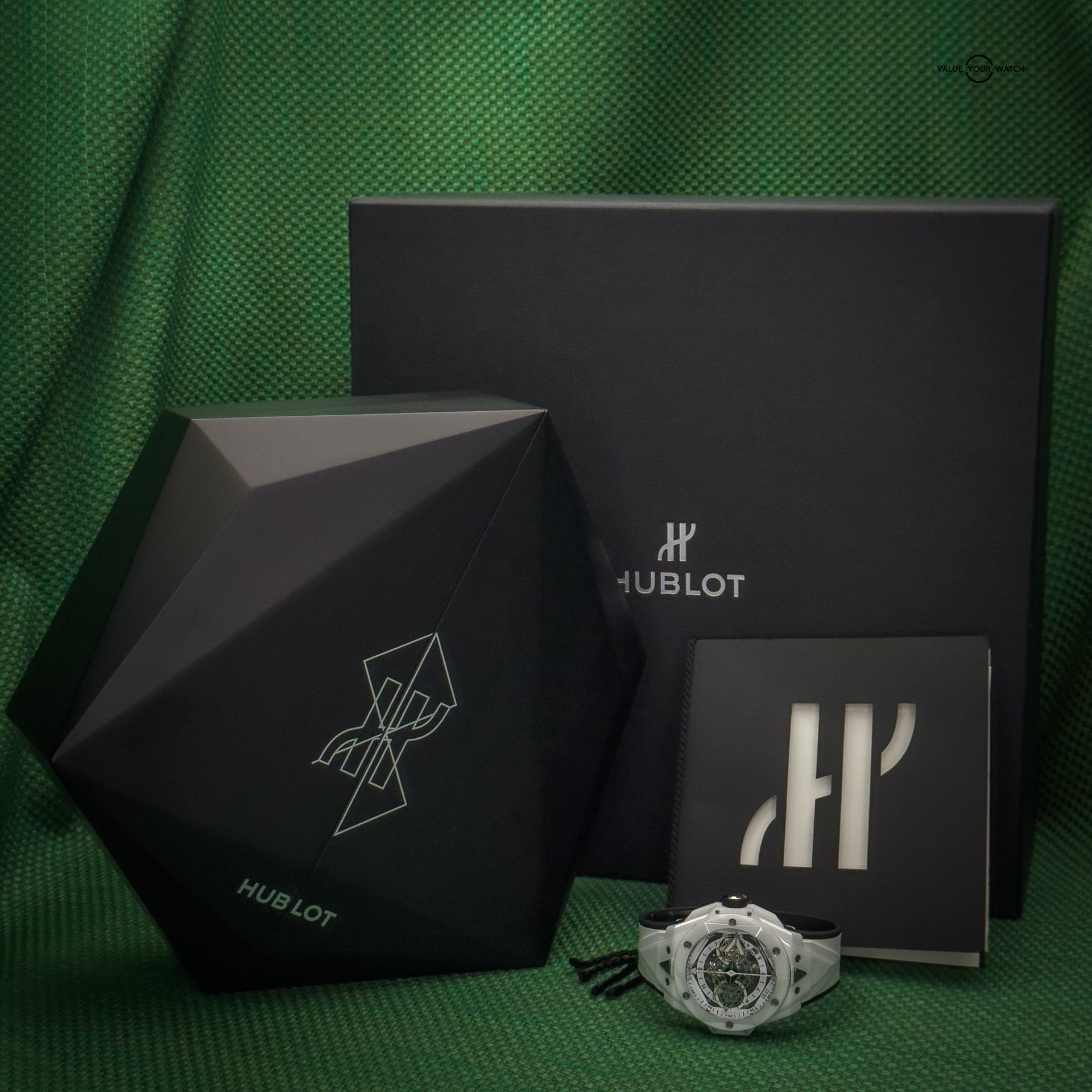 Hublot Big Bang Sang Bleu II Unico White Ceramic 45mm Chronograph Limited of 200 - Image 3