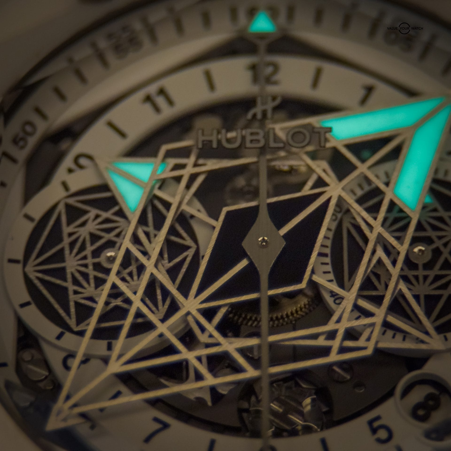 Hublot Big Bang Sang Bleu II Unico White Ceramic 45mm Chronograph Limited of 200 - Image 14