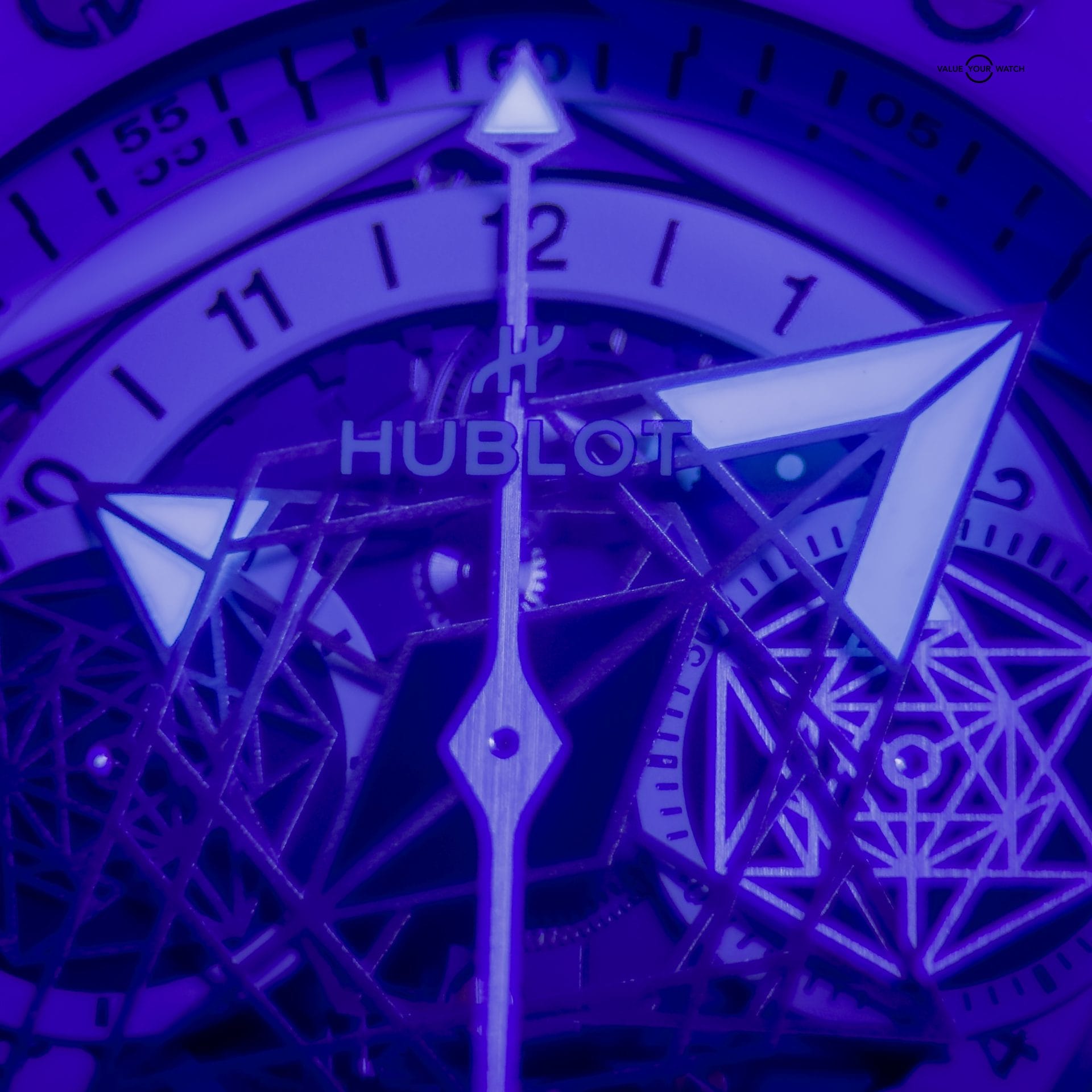 Hublot Big Bang Sang Bleu II Unico White Ceramic 45mm Chronograph Limited of 200 - Image 17