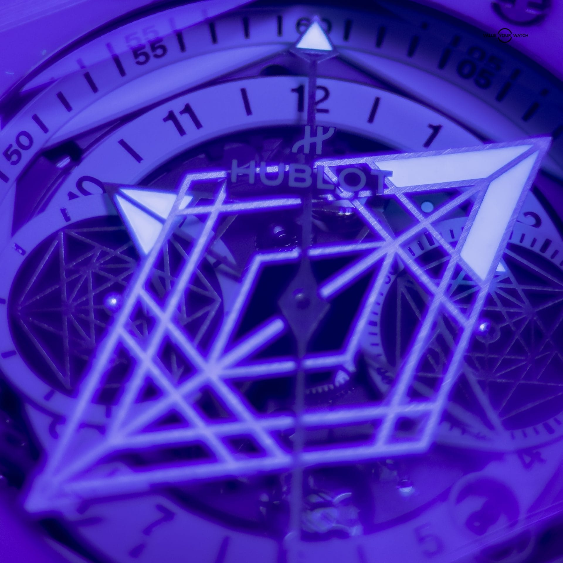 Hublot Big Bang Sang Bleu II Unico White Ceramic 45mm Chronograph Limited of 200 - Image 18