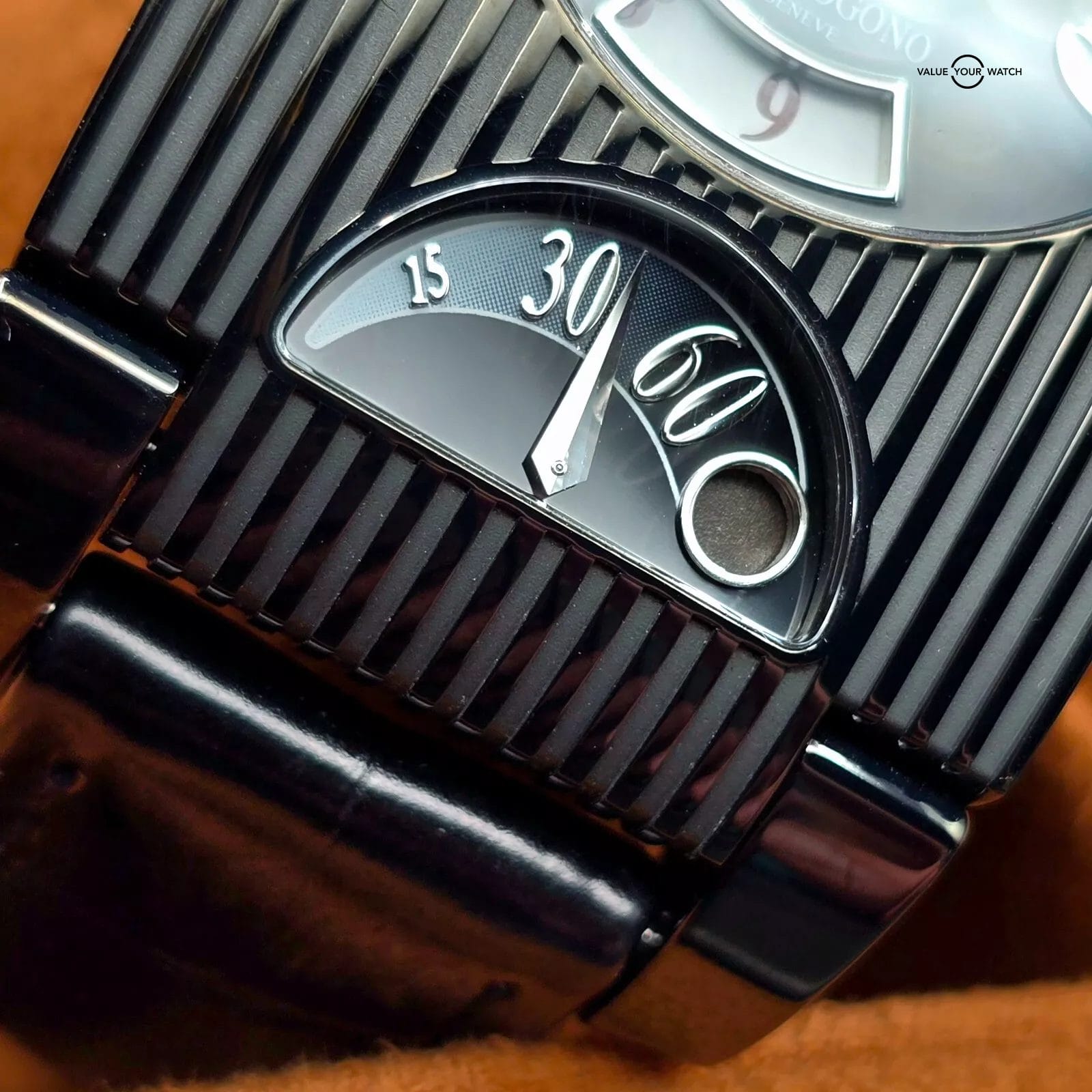 De Grisogono FG One Retrograde Black Edition, Brand New with Stickers! - Image 12