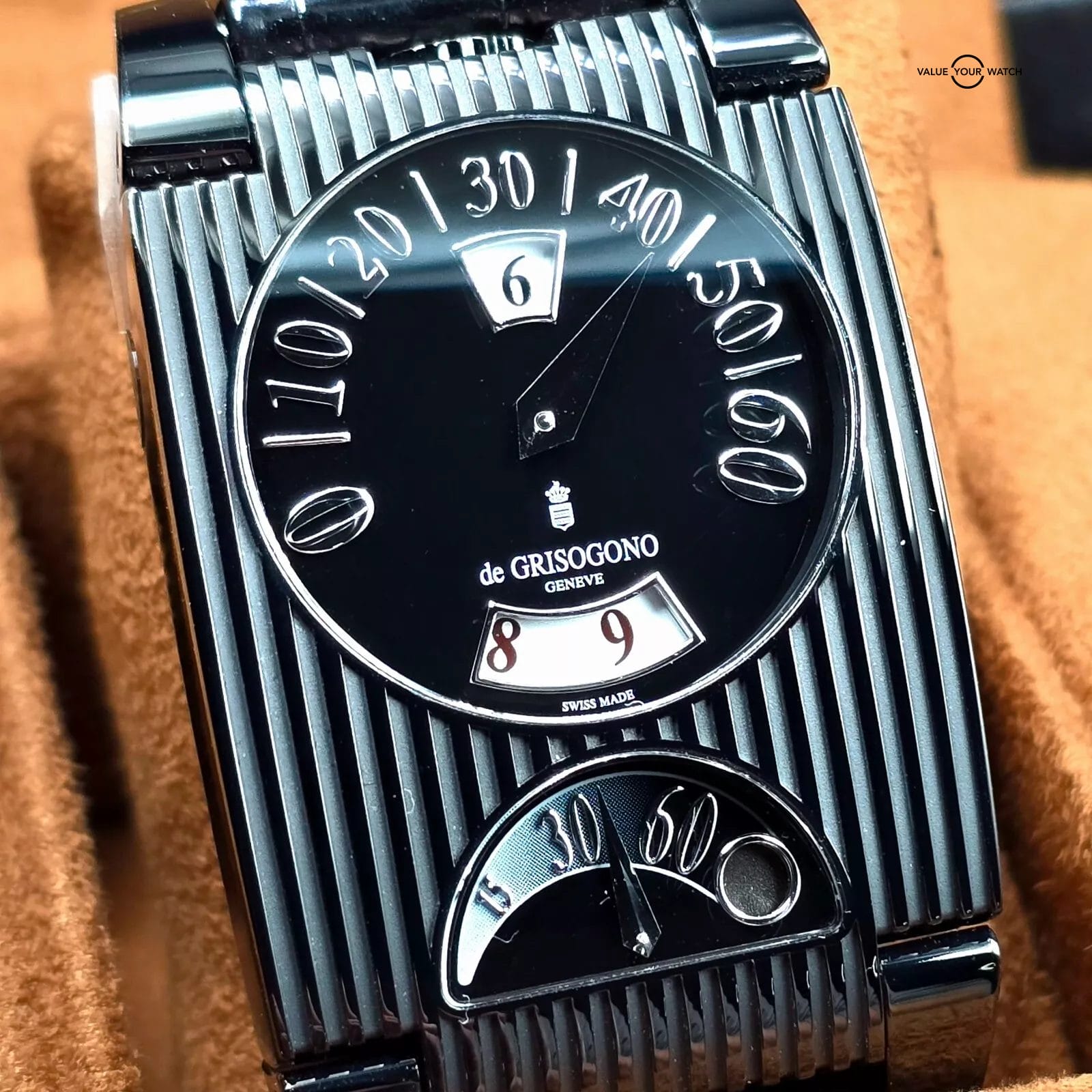 De Grisogono FG One Retrograde Black Edition, Brand New with Stickers! - Image 16