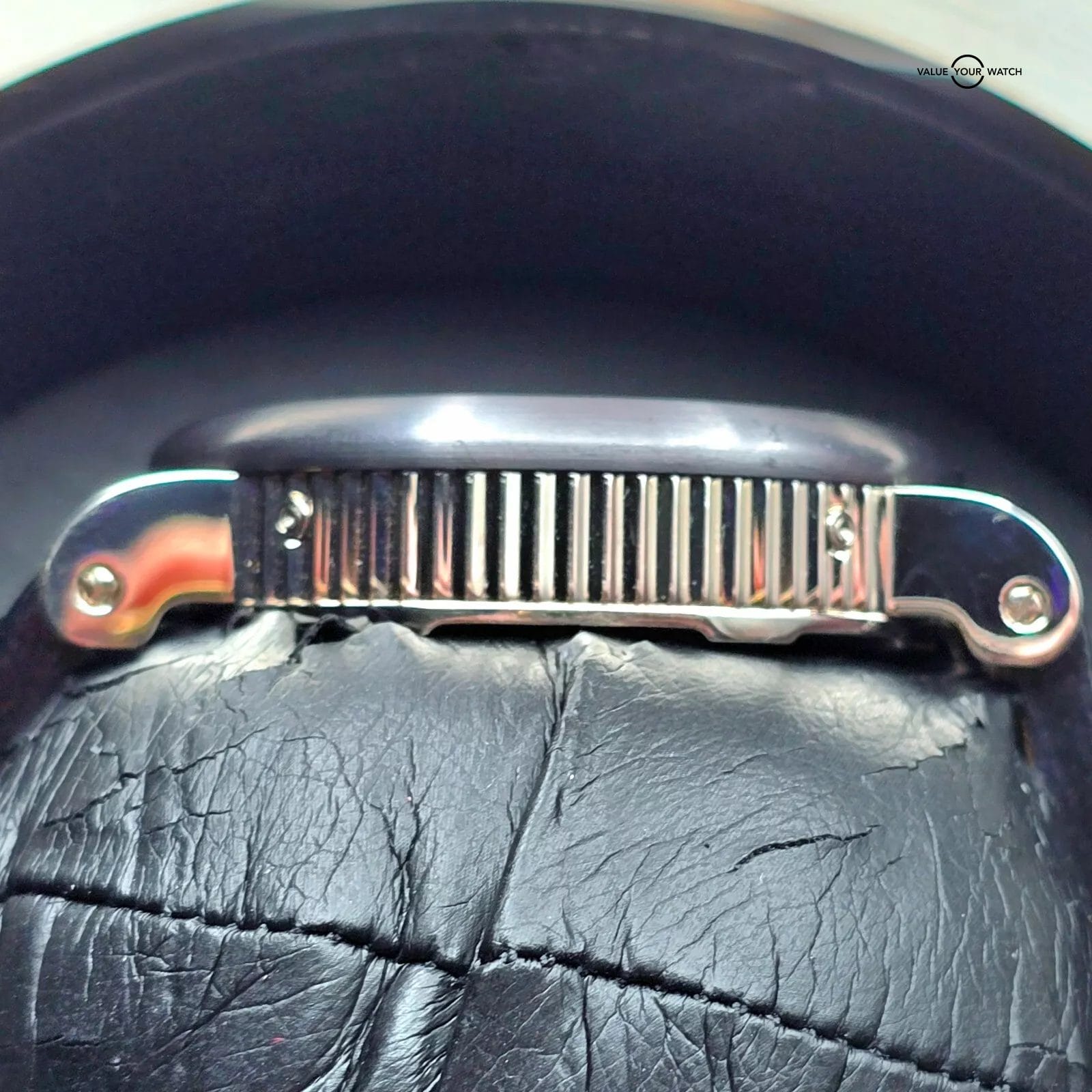 Gerald Genta Arena Perpetual Calendar GMT, white gold and Tantalum full set - Image 7