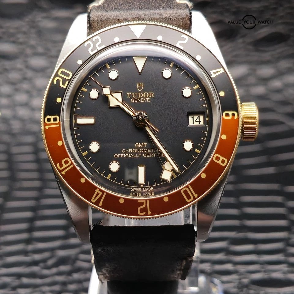 TUDOR-BLACK BAY ROOTBEER -79833MN- Complete Set w/ Extras