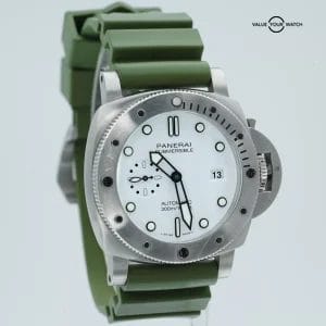 2024 Panerai Luminor Submersible PAM01226 Quarantaquattro Bianco BOXES/PAPERS!