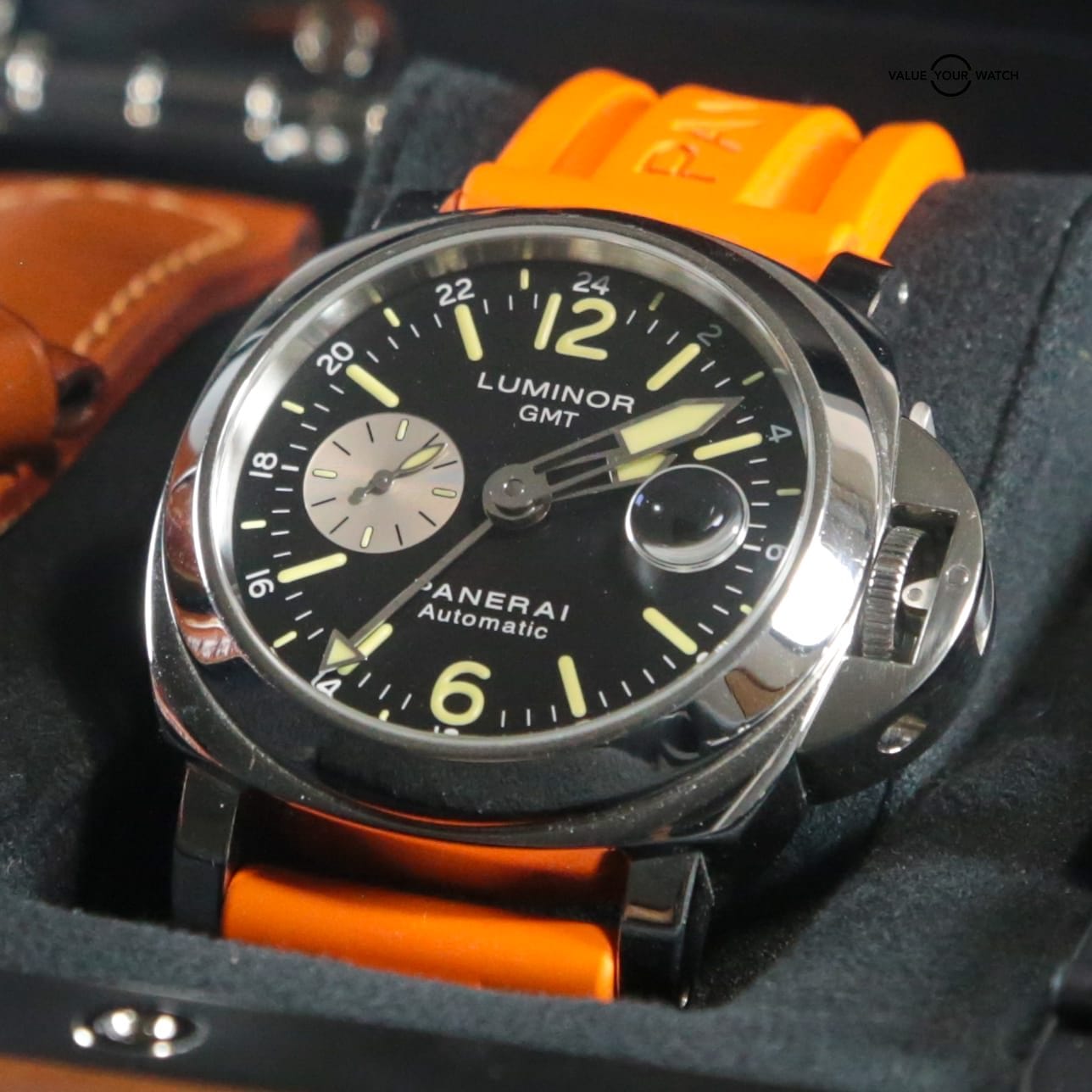 Panerai Luminor GMT Pam00088 Pam88 44mm Black Dial Complete Set WARRANTY - Image 10