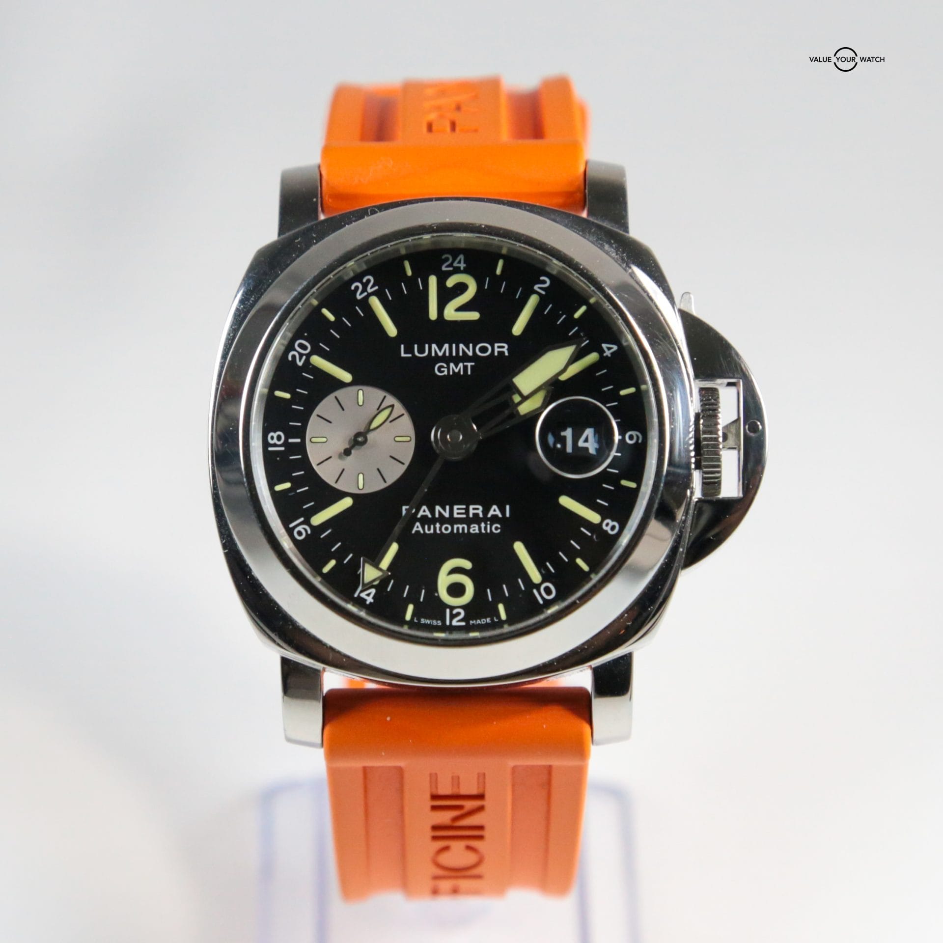 Panerai Luminor GMT Pam00088 Pam88 44mm Black Dial Complete Set WARRANTY