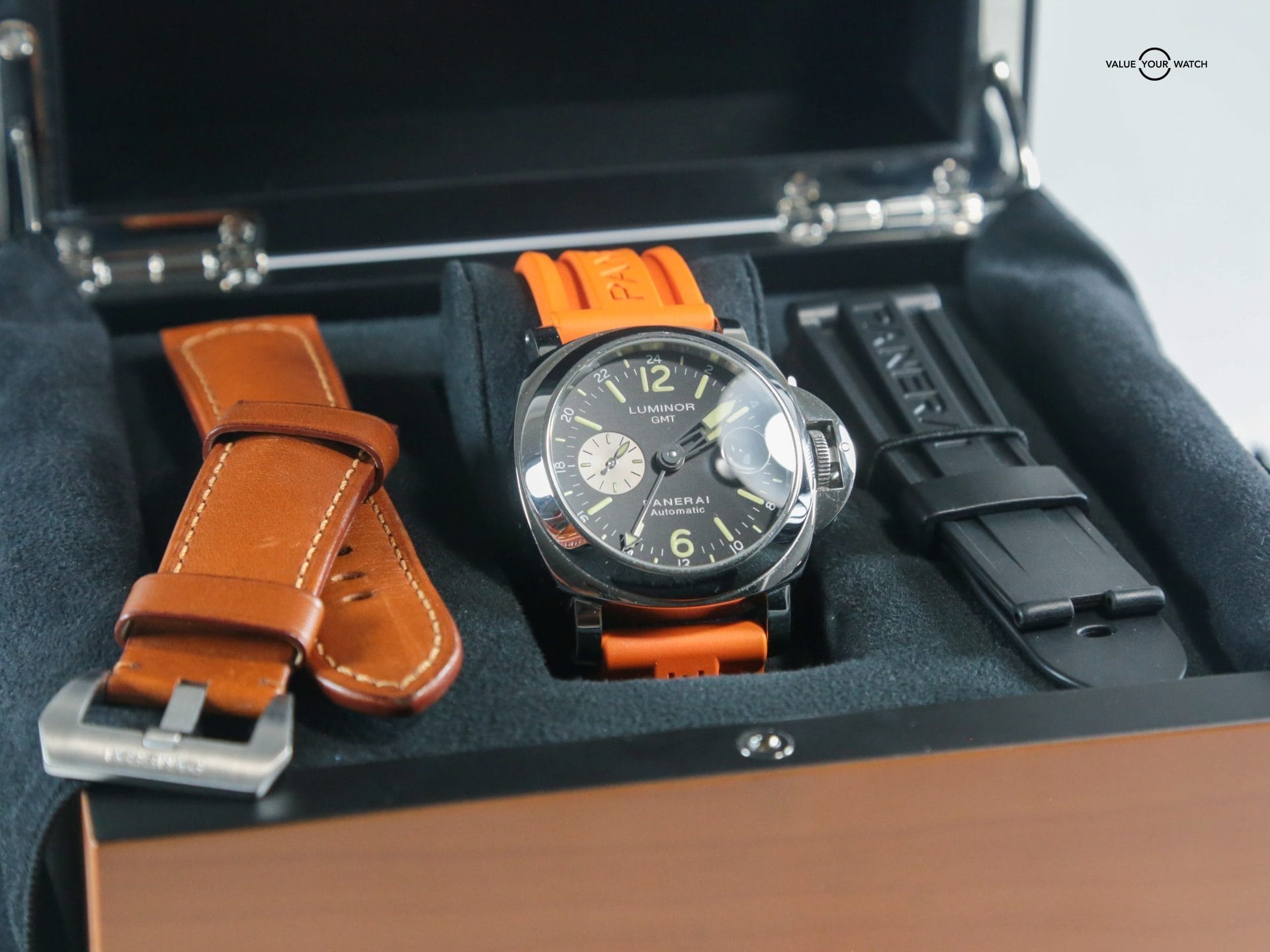 Panerai Luminor GMT Pam00088 Pam88 44mm Black Dial Complete Set WARRANTY - Image 11