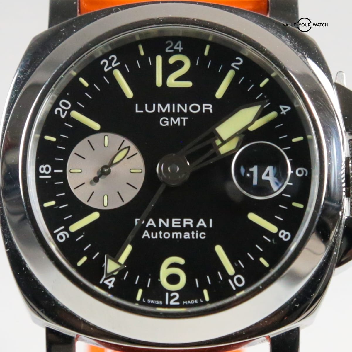 Panerai Luminor GMT Pam00088 Pam88 44mm Black Dial Complete Set WARRANTY - Image 2