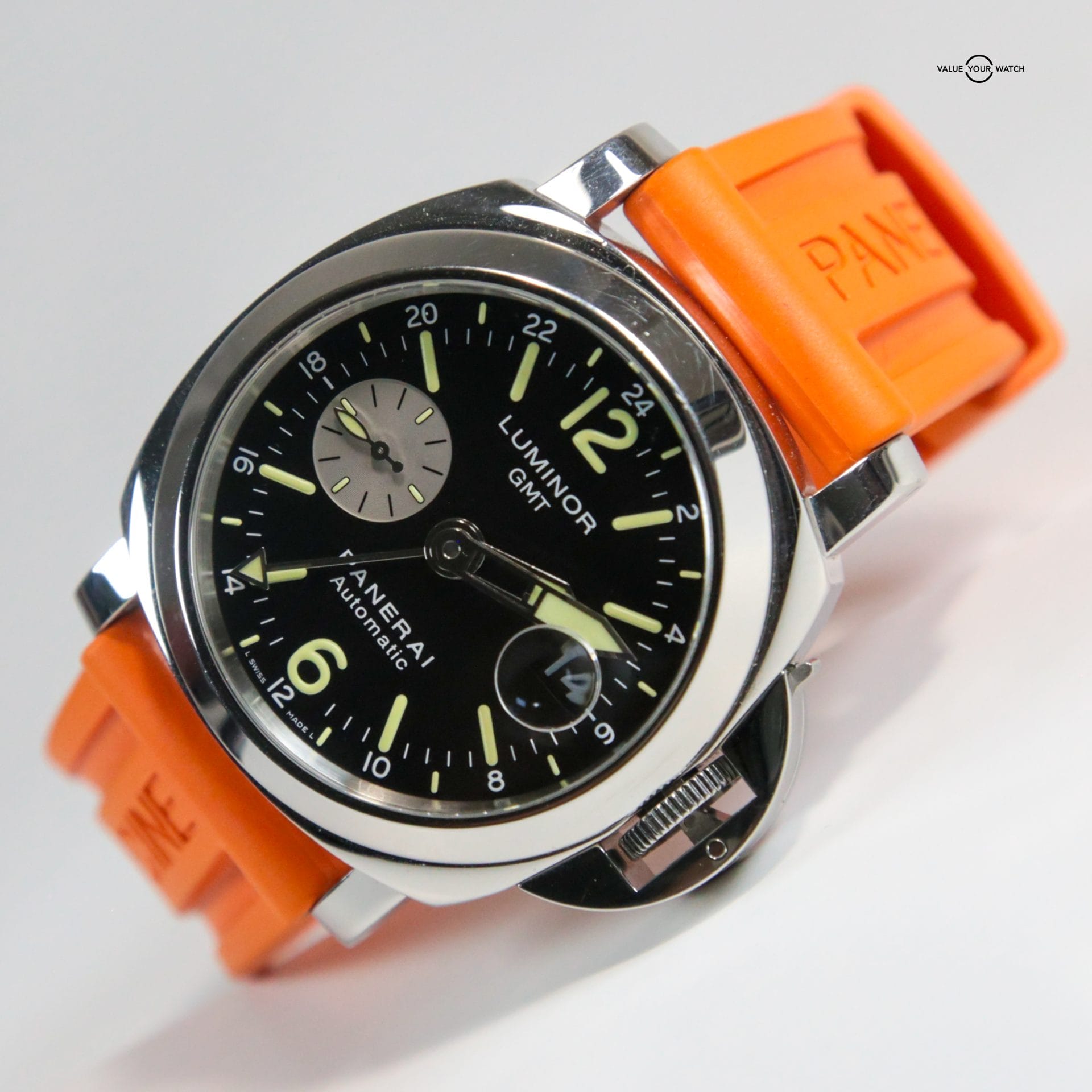 Panerai Luminor GMT Pam00088 Pam88 44mm Black Dial Complete Set WARRANTY - Image 5