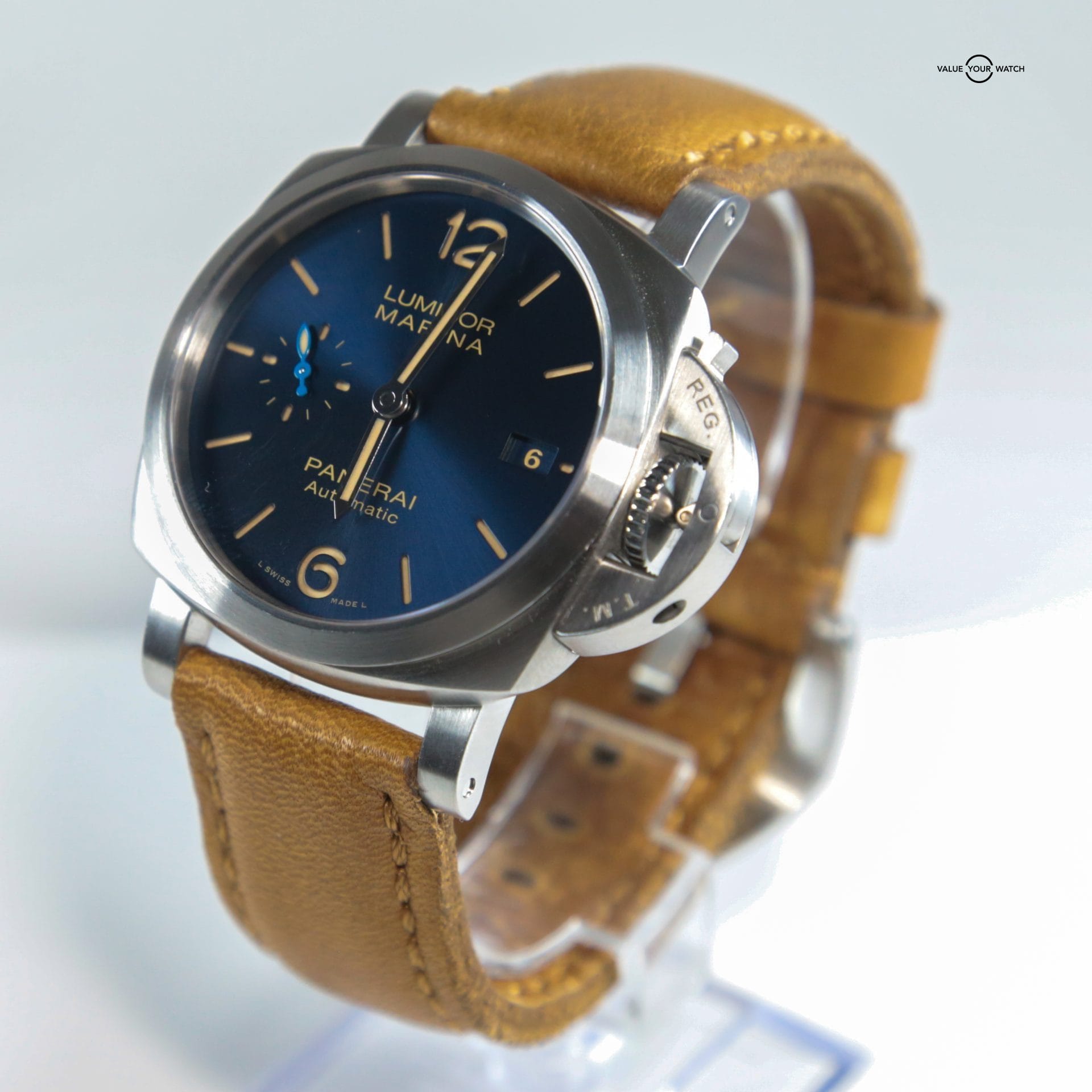 Panerai Luminor Marina Pam01028 Pam1028 42mm Black Dial Full Set WARRANTY - Image 6