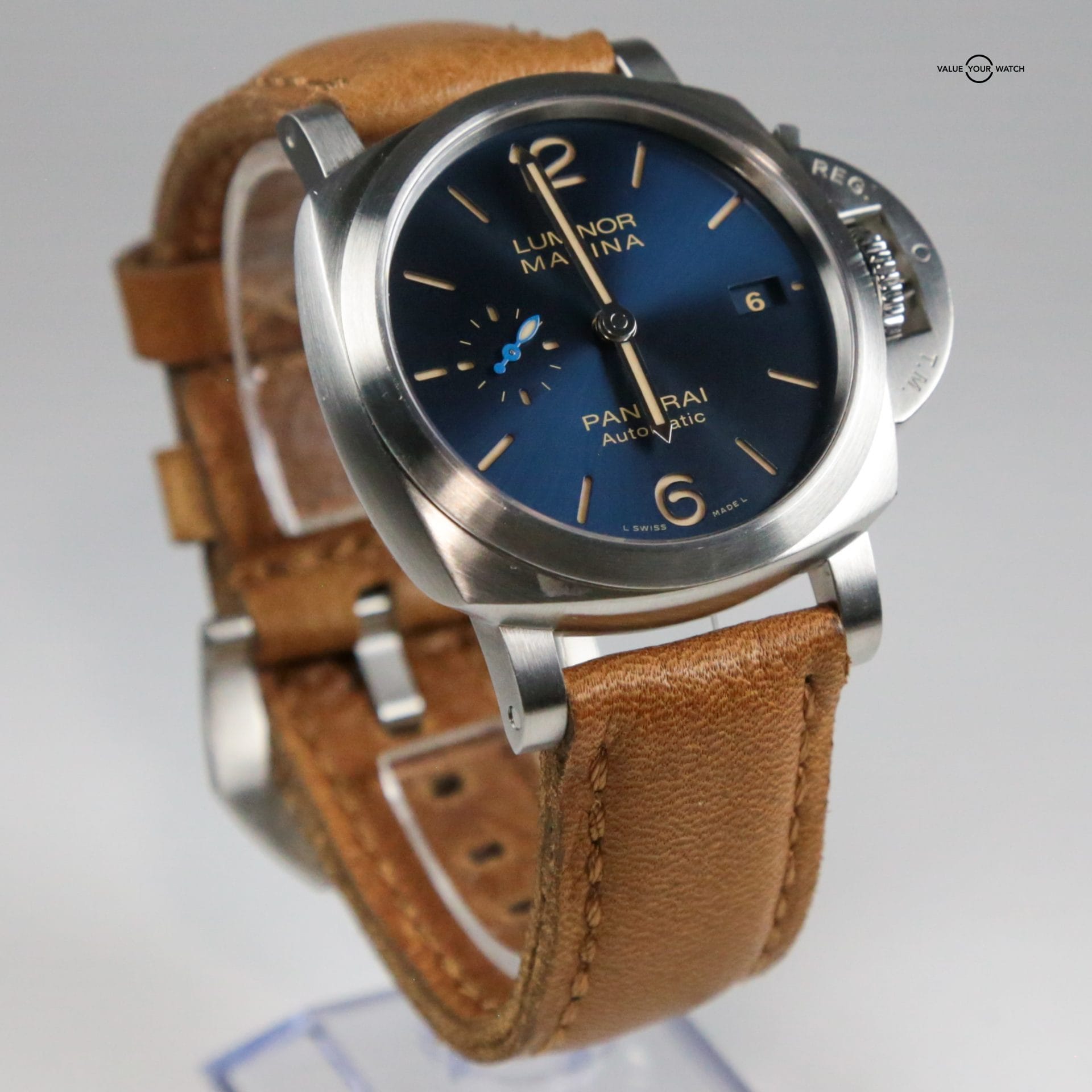 Panerai Luminor Marina Pam01028 Pam1028 42mm Black Dial Full Set WARRANTY - Image 5
