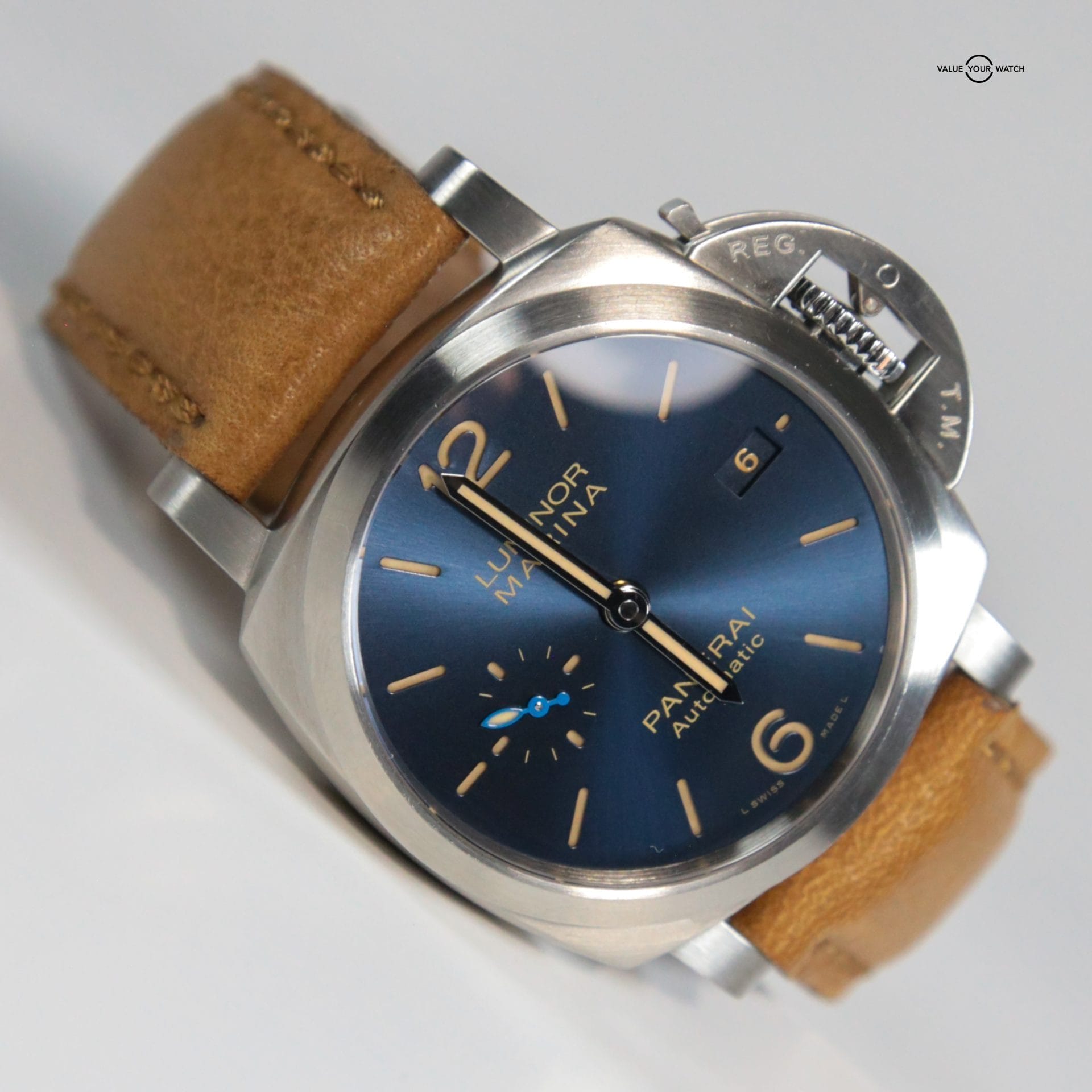 Panerai Luminor Marina Pam01028 Pam1028 42mm Black Dial Full Set WARRANTY - Image 8