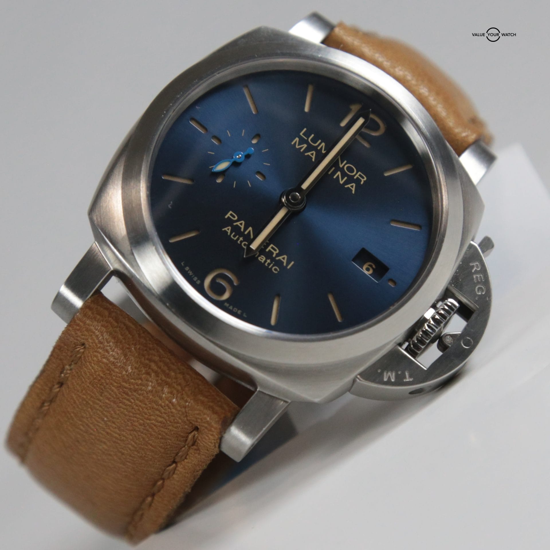Panerai Luminor Marina Pam01028 Pam1028 42mm Black Dial Full Set WARRANTY - Image 4