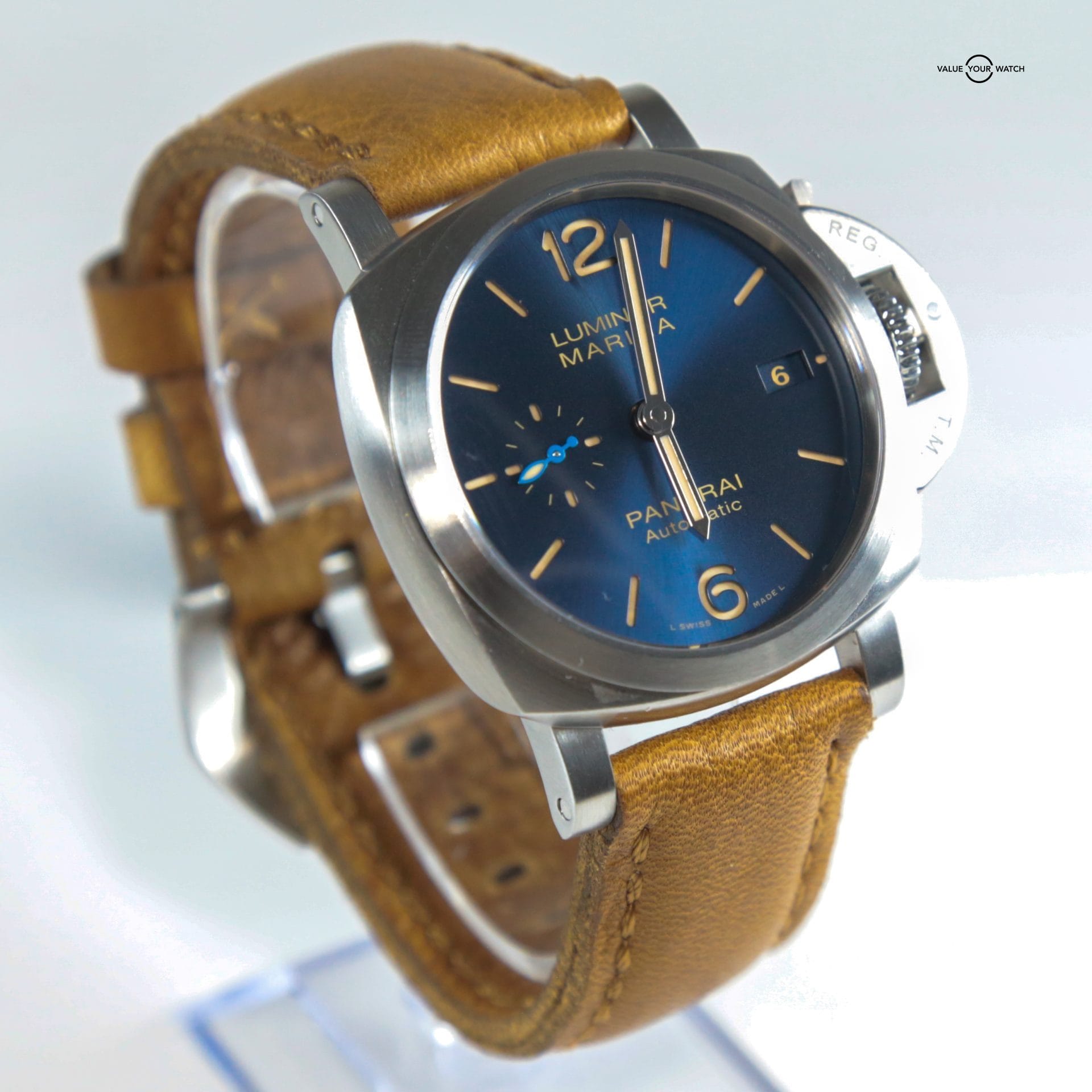 Panerai Luminor Marina Pam01028 Pam1028 42mm Black Dial Full Set WARRANTY - Image 3