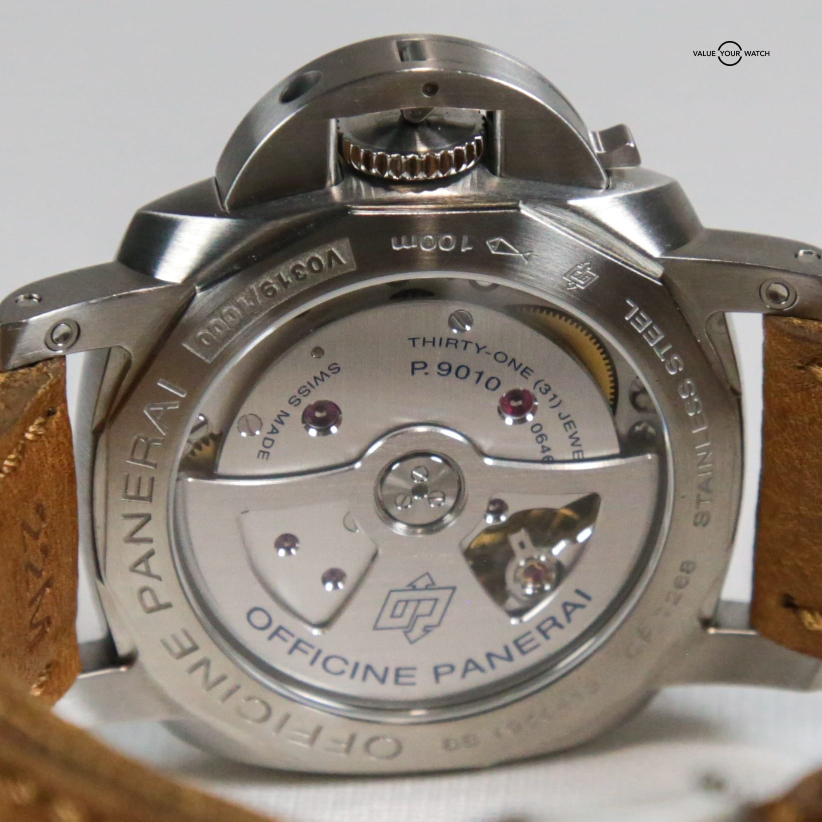 Panerai Luminor Marina Pam01028 Pam1028 42mm Black Dial Full Set WARRANTY - Image 9