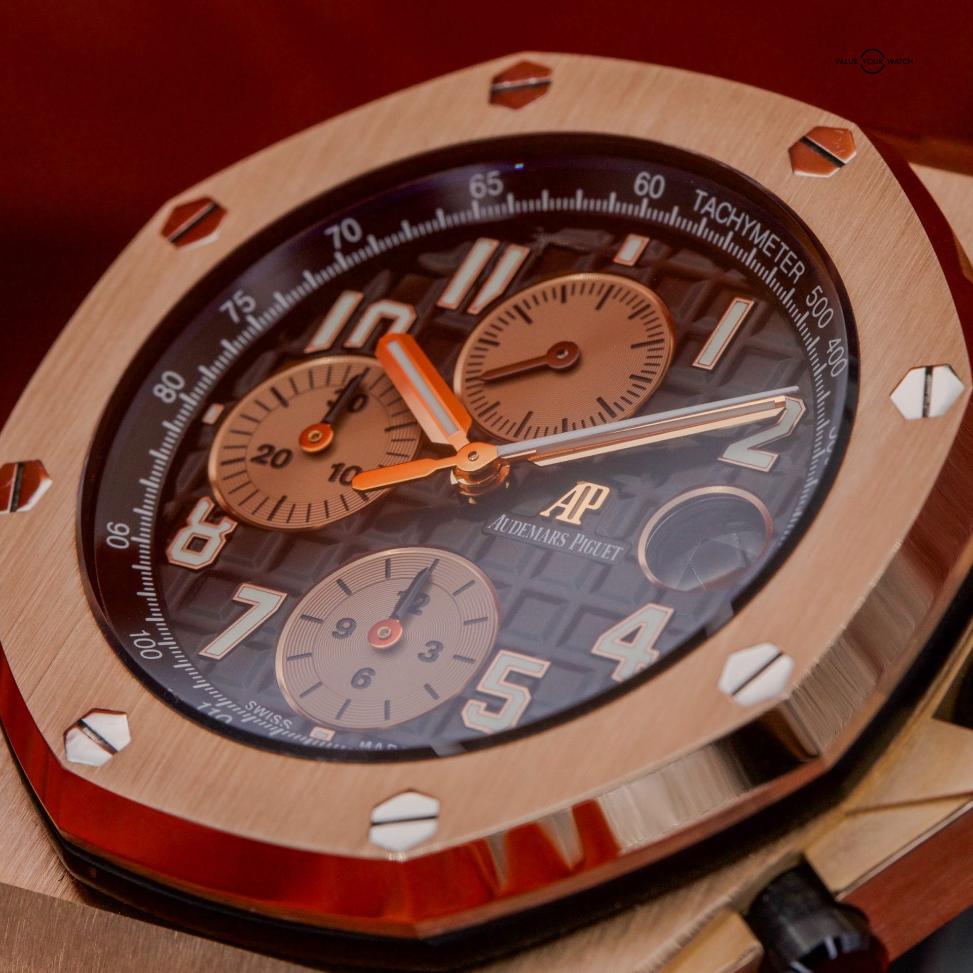 Audemars Piguet Royal Oak Offshore Chronograph "Half Brick" 26470OR Black Dial - Image 3