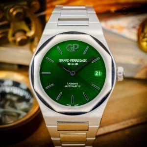 Girard Perregaux Laureato Eternity Edition – BOX & PAPERS – 81010-11-433-11A