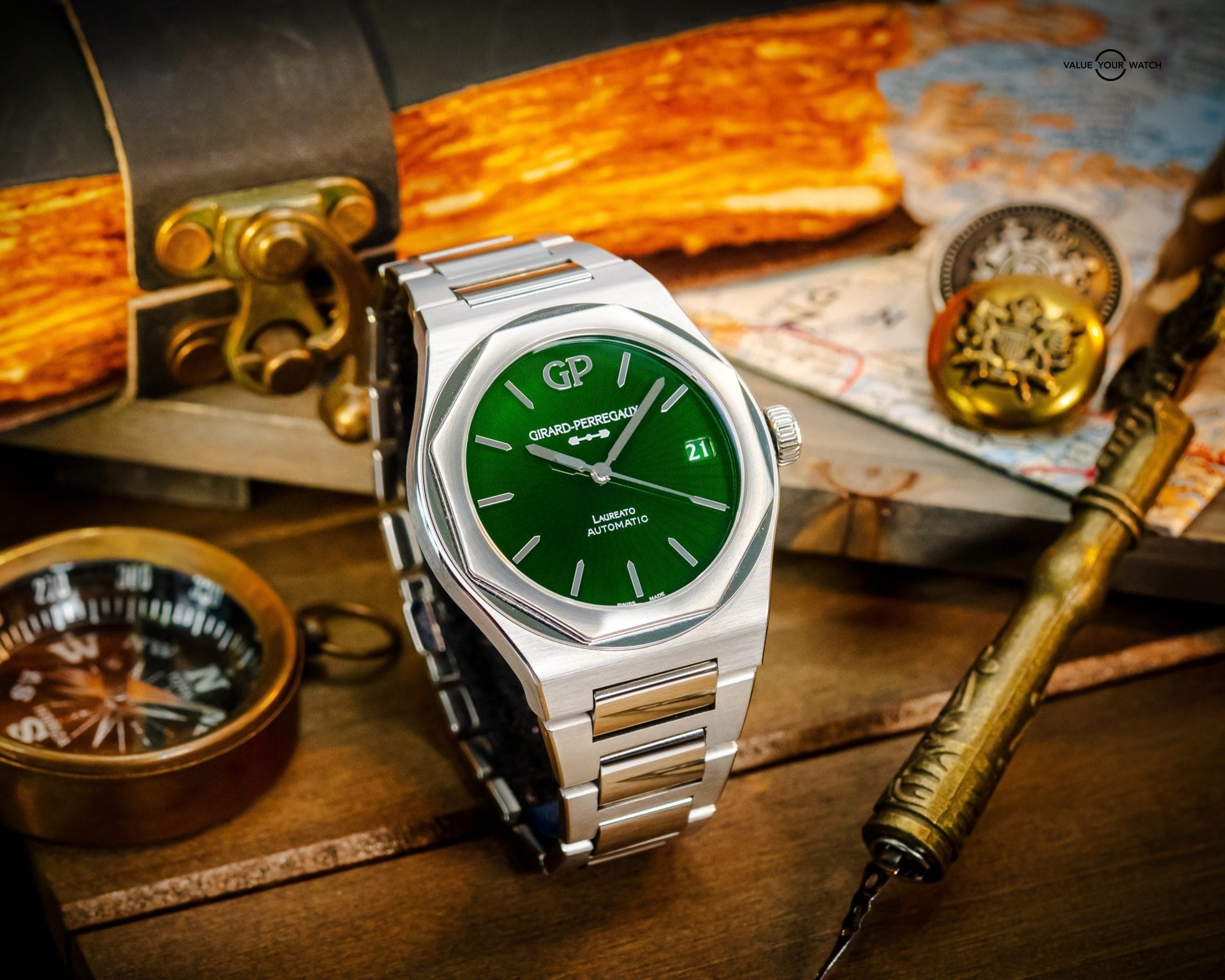 Girard Perregaux Laureato Eternity Edition – BOX & PAPERS – 81010-11-433-11A - Image 3