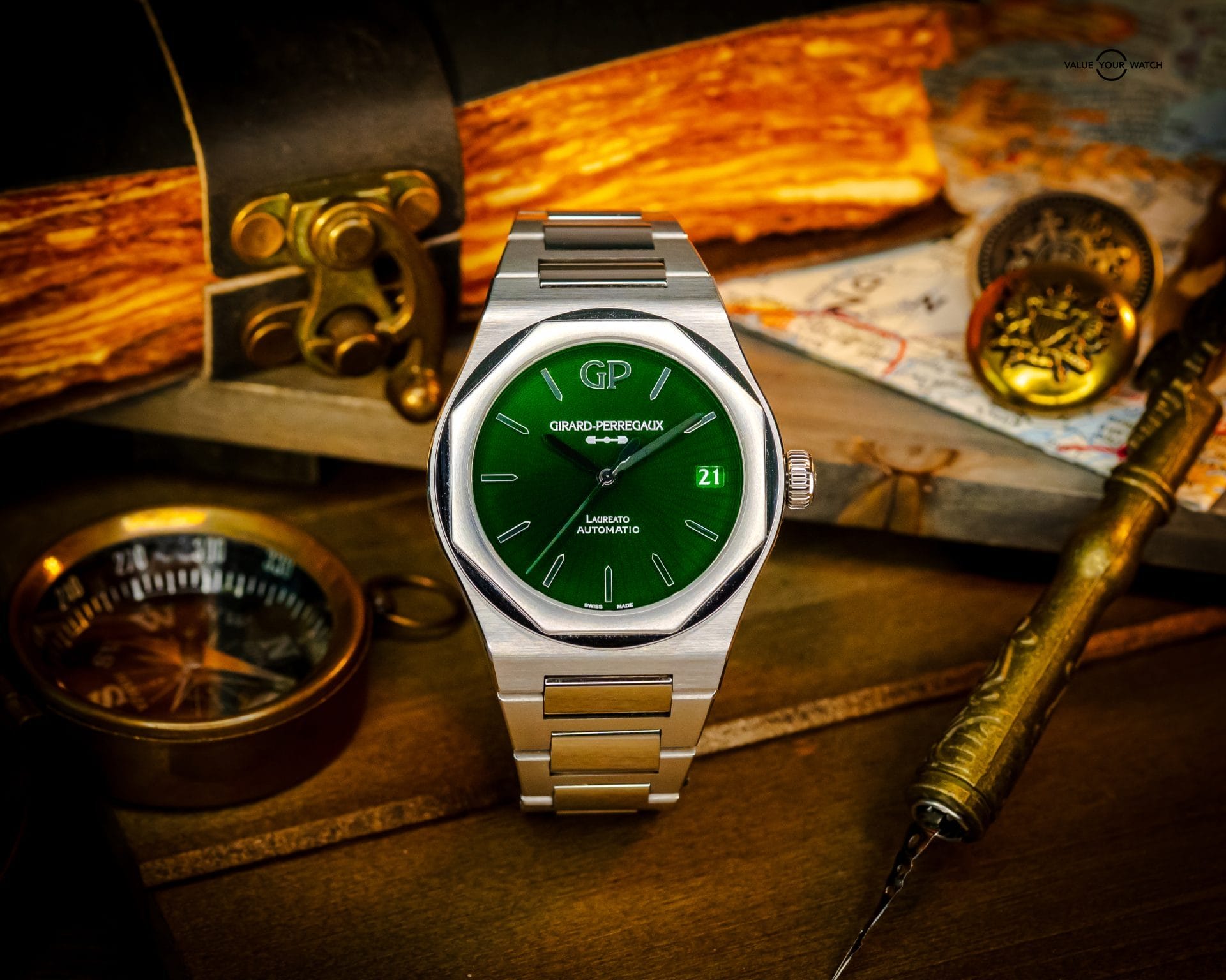 Girard Perregaux Laureato Eternity Edition – BOX & PAPERS – 81010-11-433-11A - Image 13