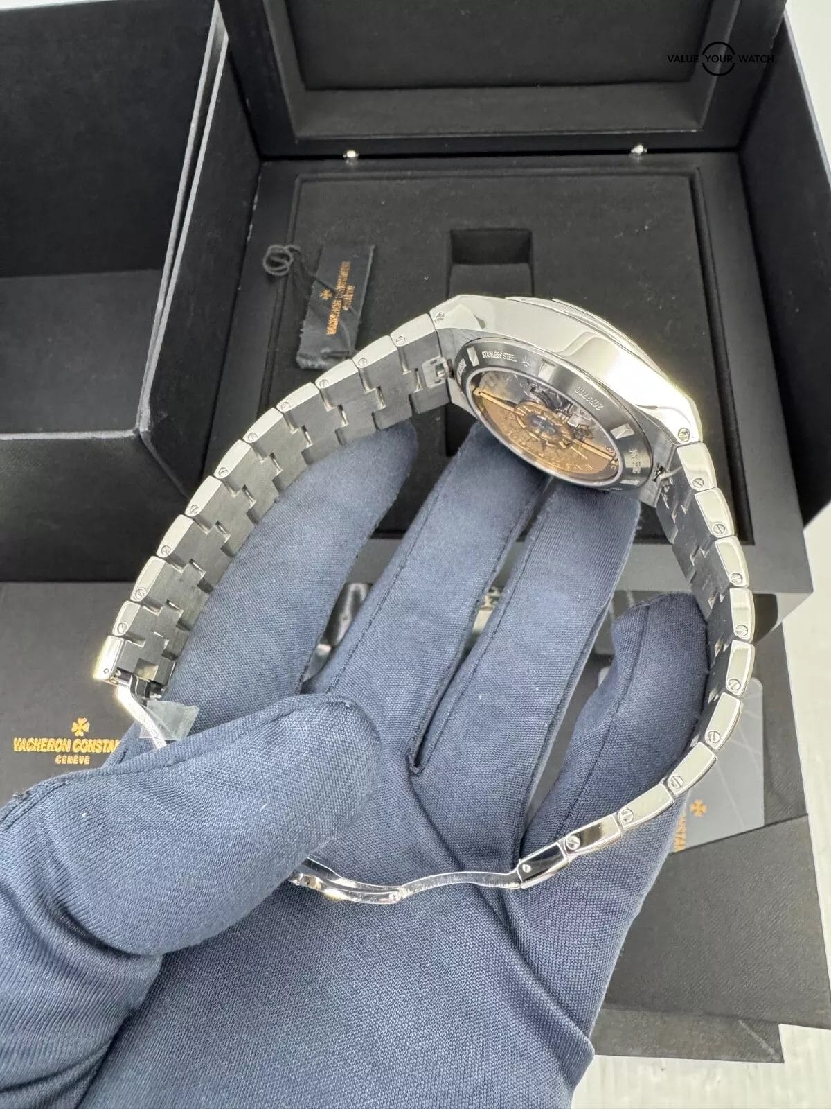 2023 MINT Complete Set Panda Dial Overseas Chronograph Panda Vacheron Constantin - Image 7